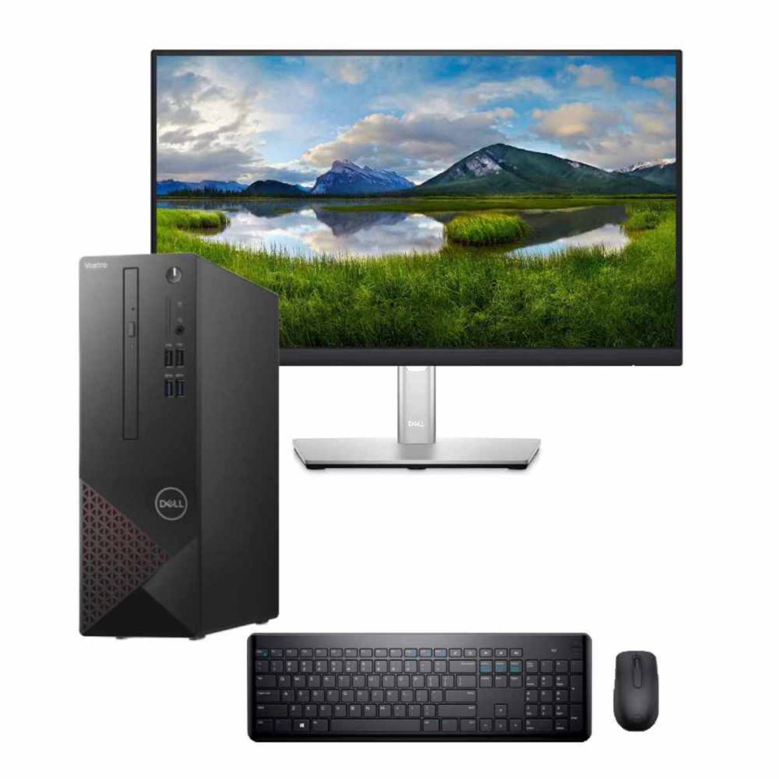Computadora de escritorio Dell Vostro I5 RAM 8GB 1TB HDD Monitor 21.5 Windows 10 Home