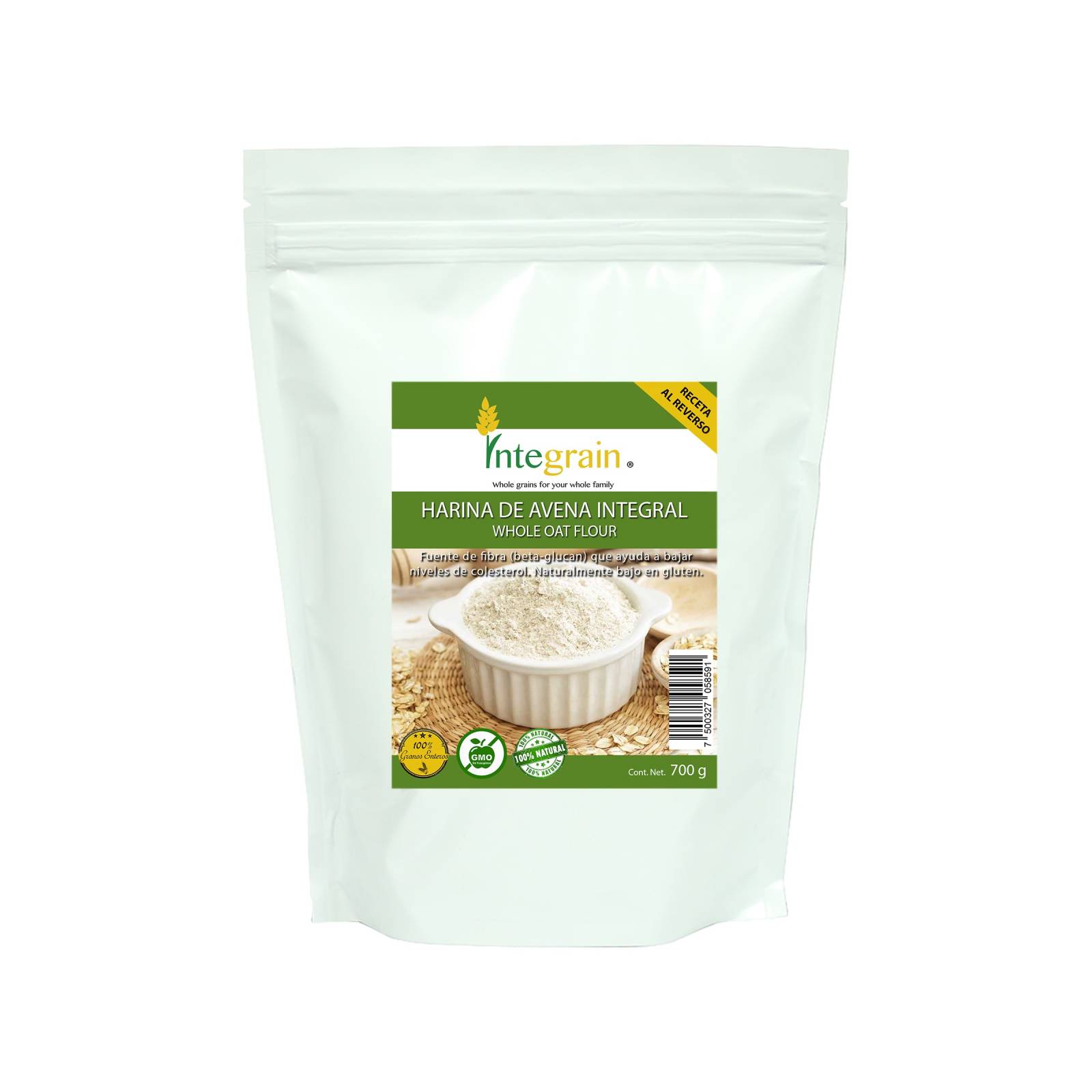 Integrain Harina De Avena 700g Local