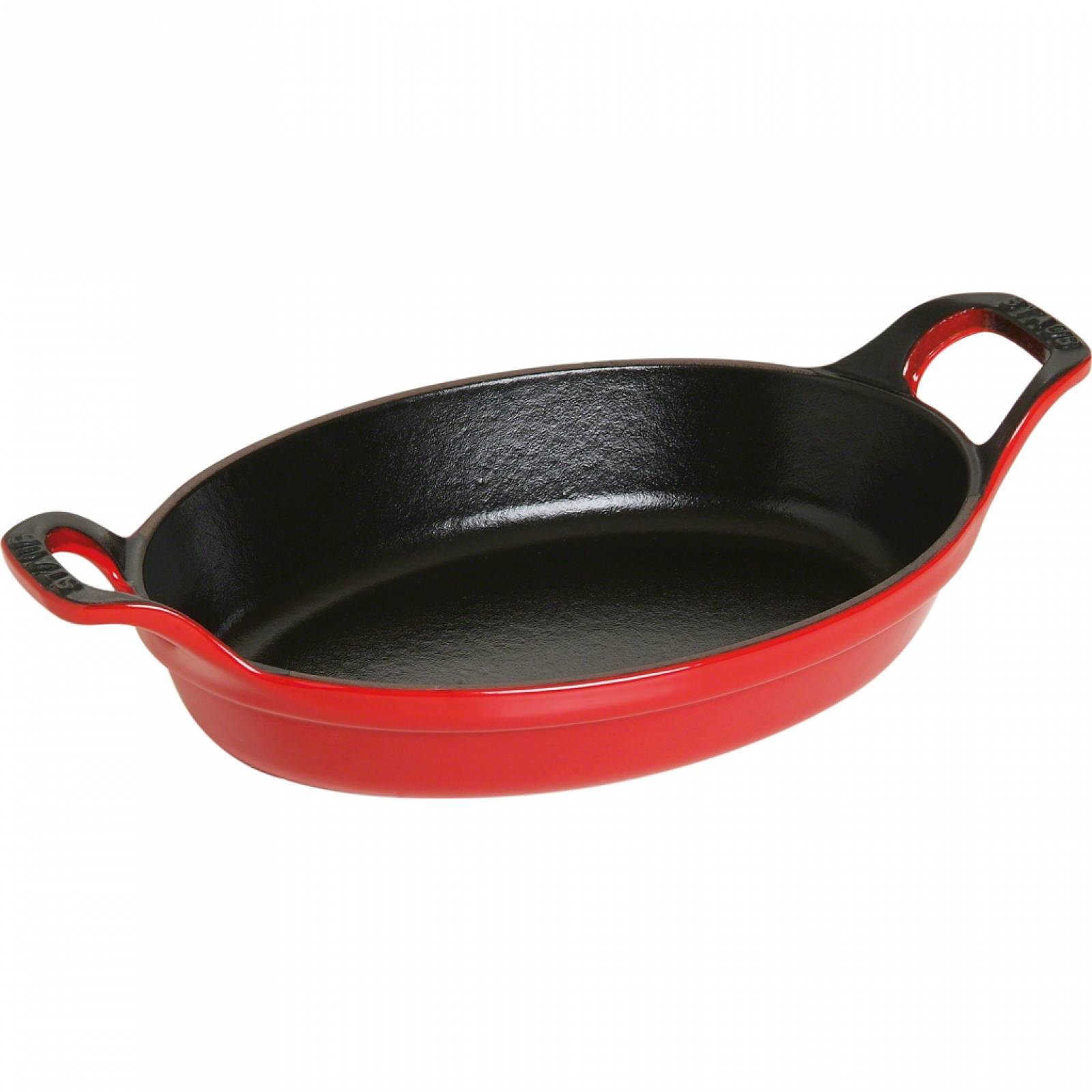 Staub  Plato Ovalado Para Horno De Hierro Fundido 21 Cm