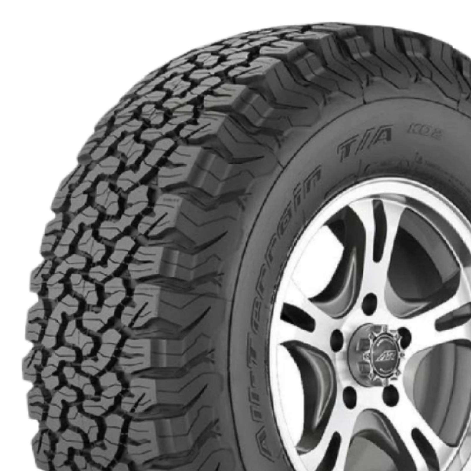 Llanta 35X12.50 R20 BF GOODRICH ALL TERRAIN T/A KO2 121R 