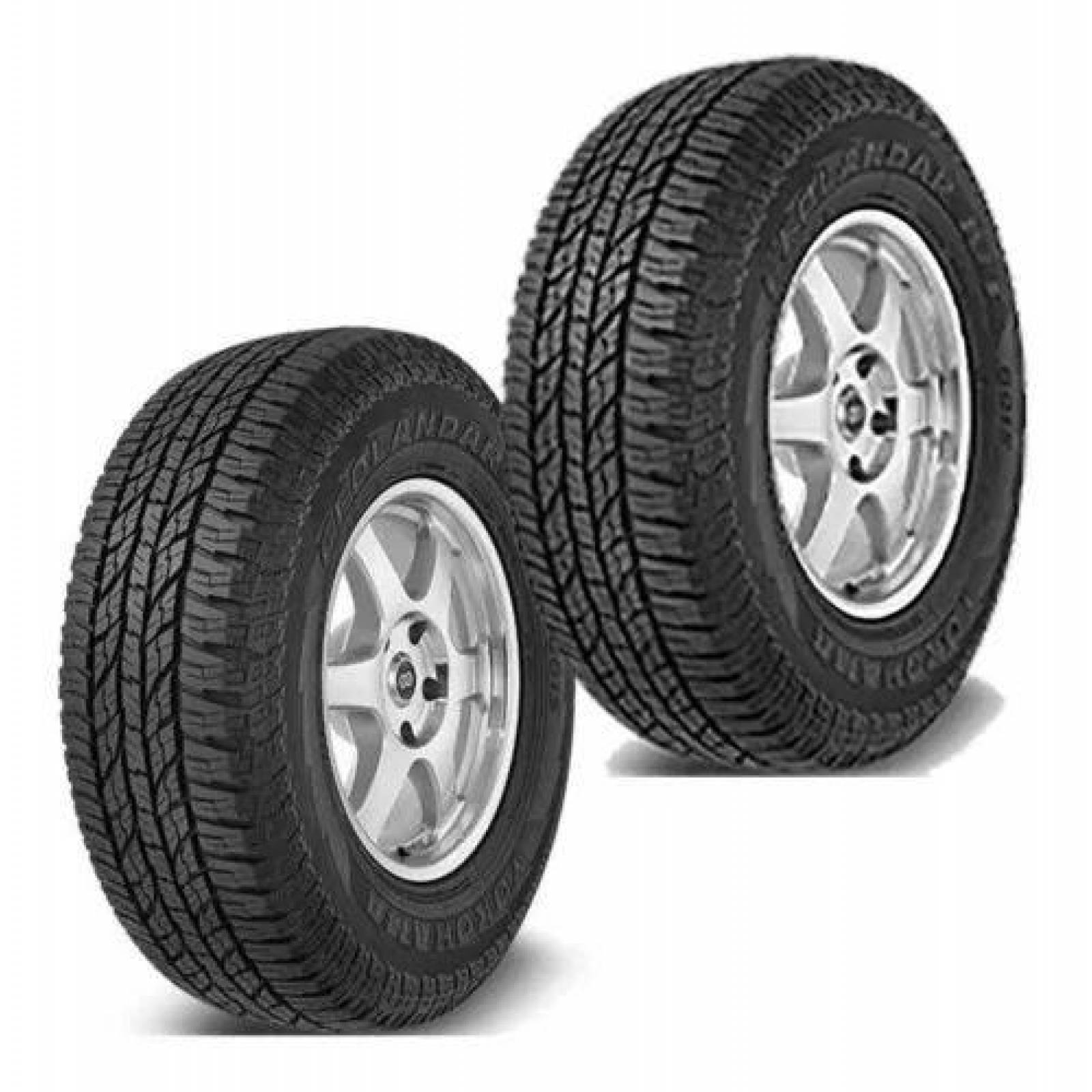 Paquete De 2 Llantas 255/70 R16 Yokohama Geolandar A/t G015