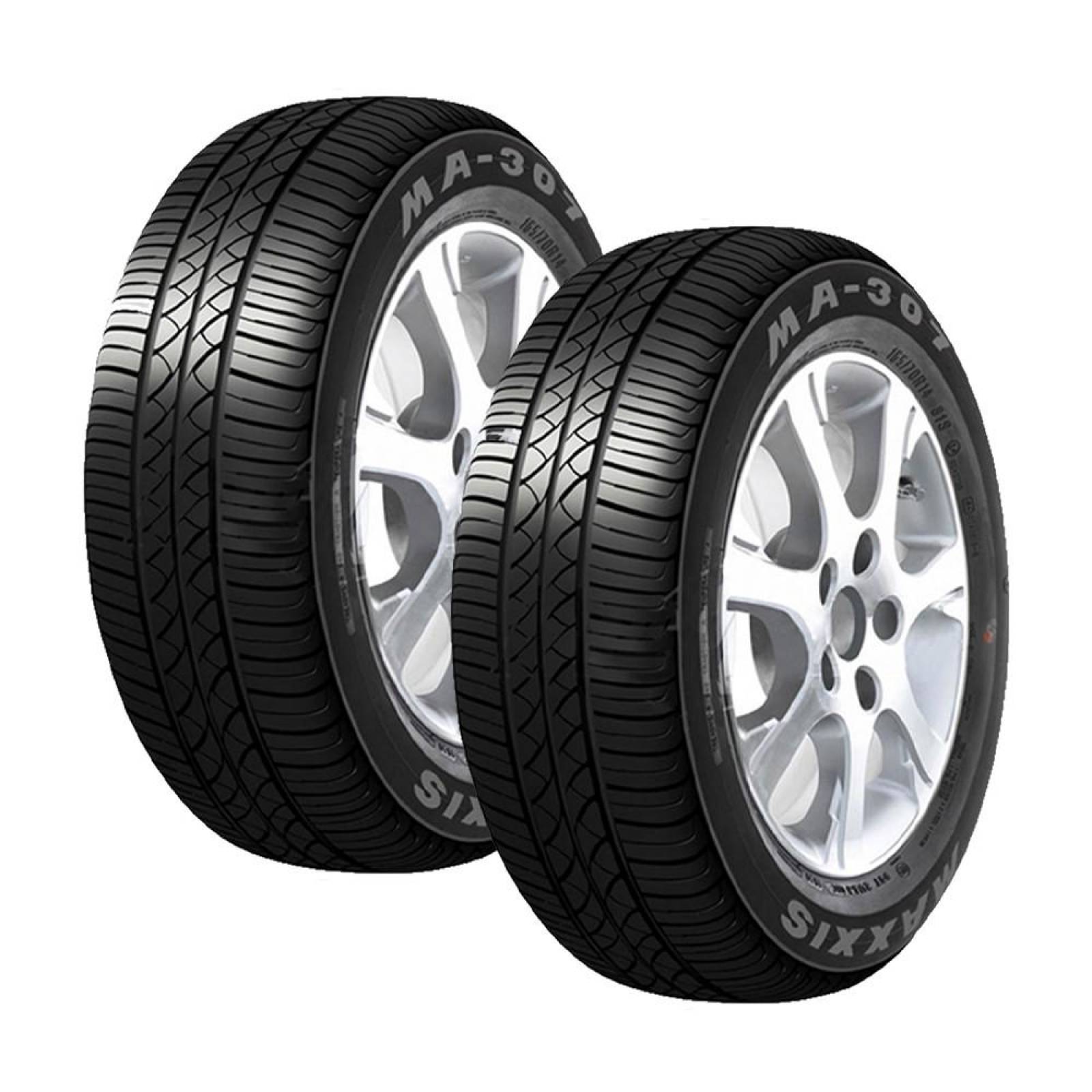 Paquete De 2 Llantas 165/70 R14 Maxxis Ma-307 81s 