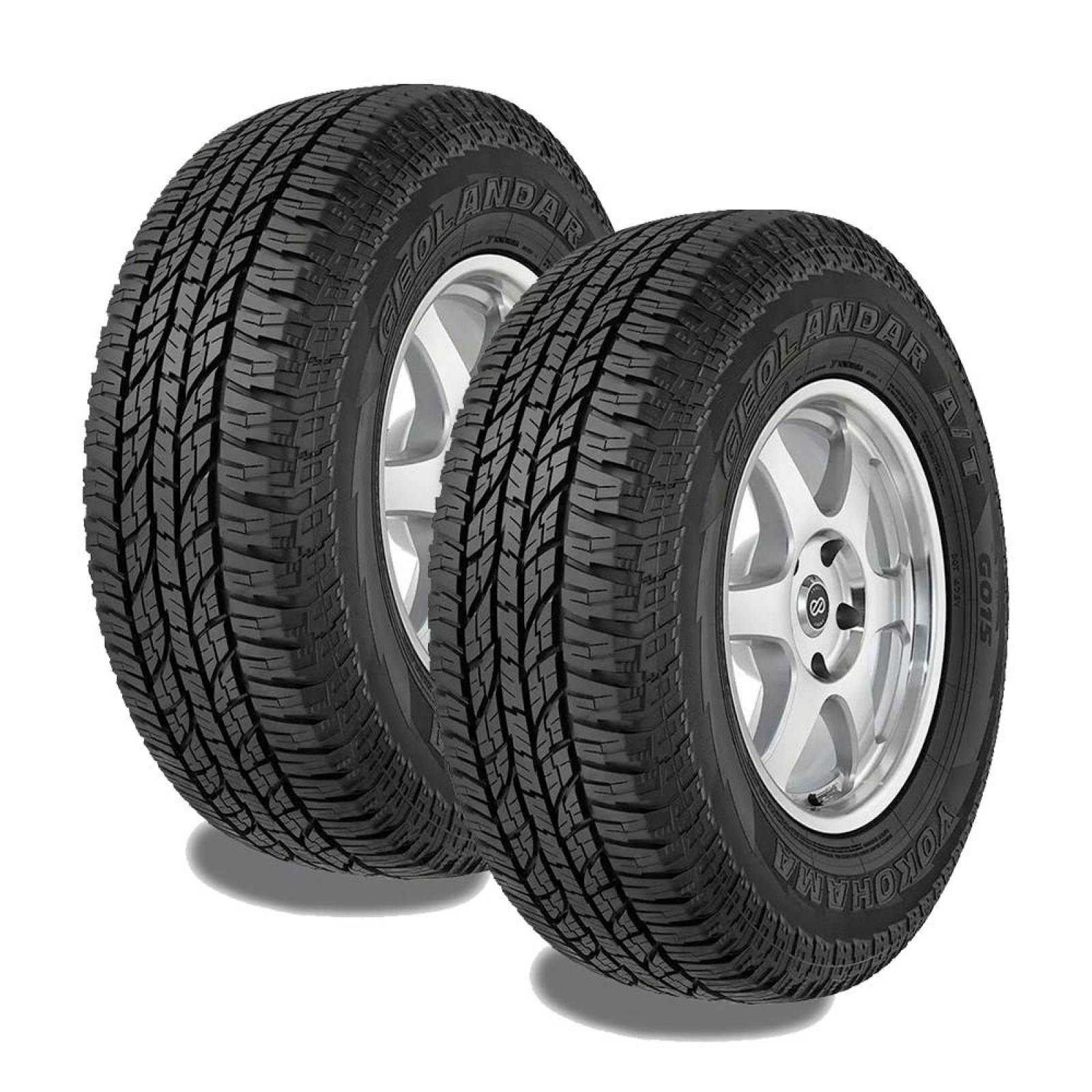Paquete De 2 Llantas 275/65 R18 Yokohama Geolandar A/t G015  