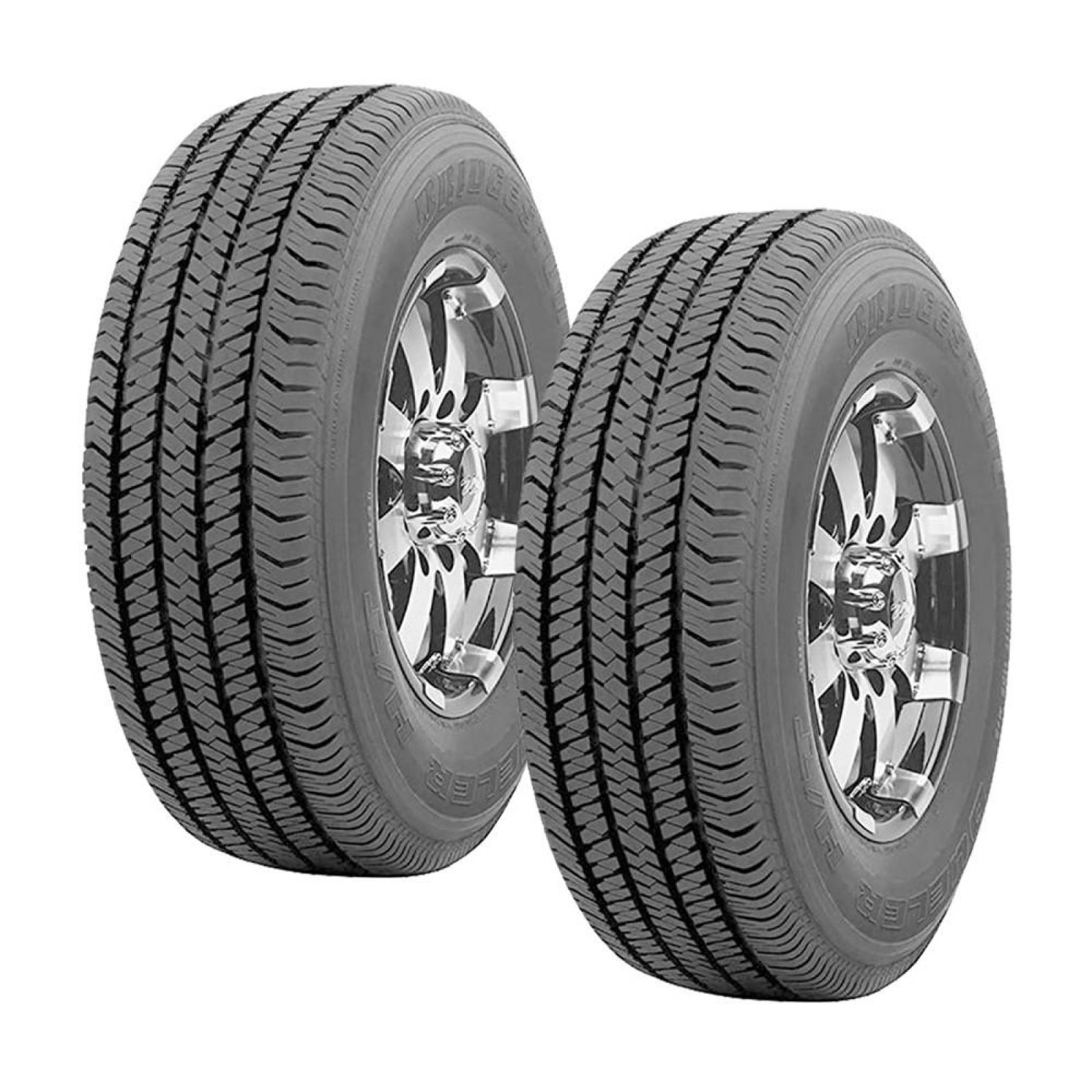 Paquete De 2 Llantas 225/60 R17 Bridgestone Dueler H/T 684 Ii 98T 