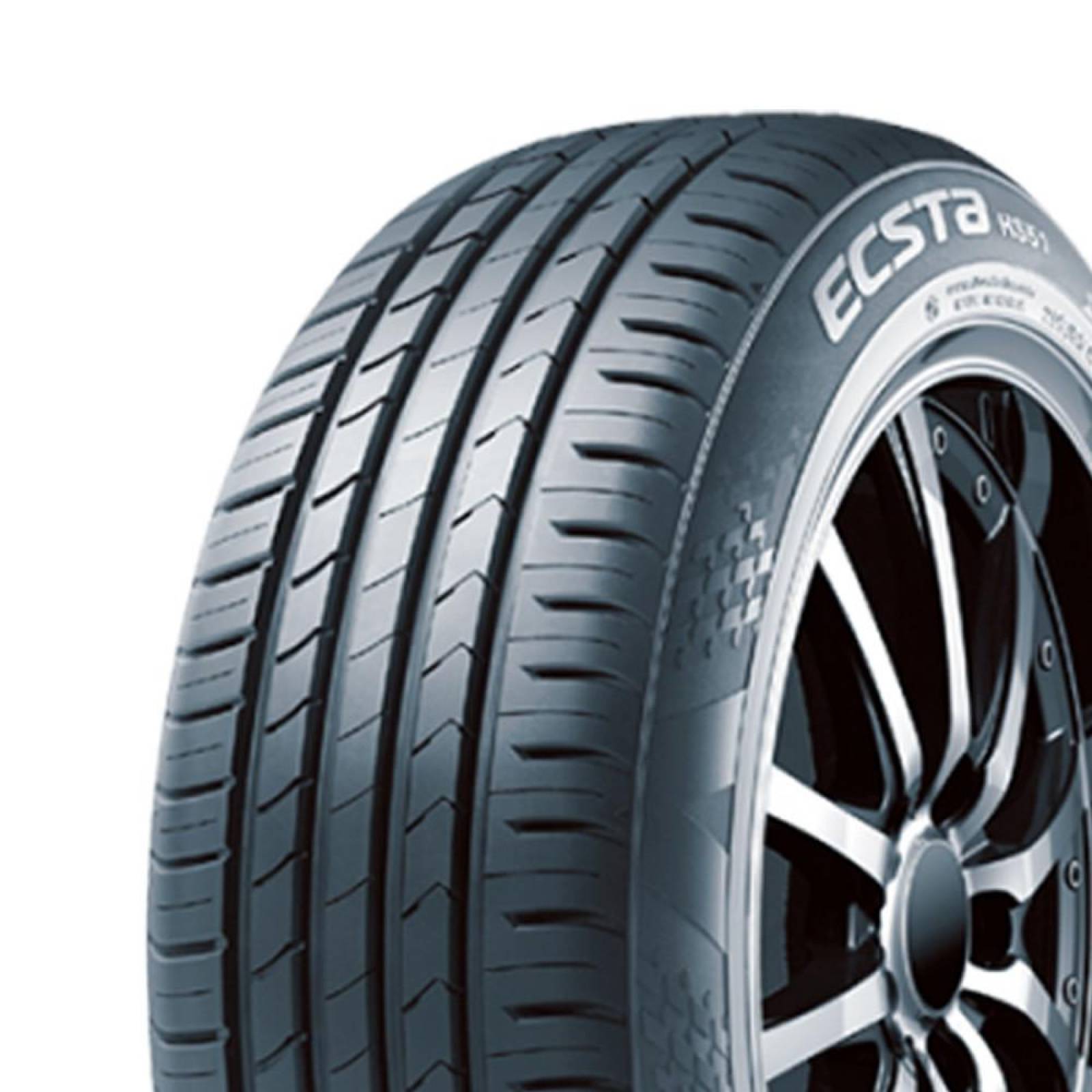 Paquete De 2 Llantas 225/45 R17 Kumho Ecsta Hs51 91w 
