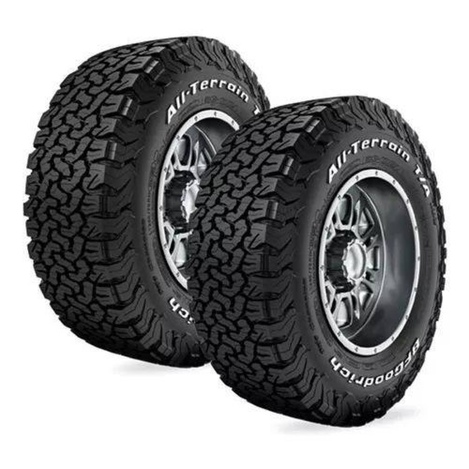 Paquete De 2 Llantas 285/70 R17 Bf Goodrich All Terrain T/a