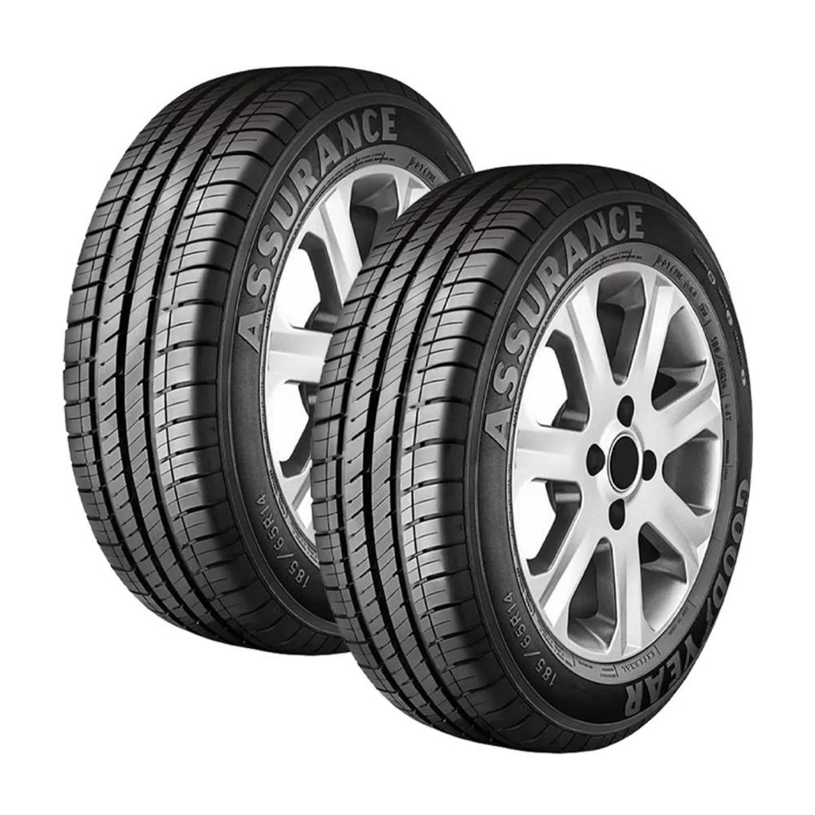Paquete De 2 Llantas 185/65 R15 Goodyear Assurance 88t