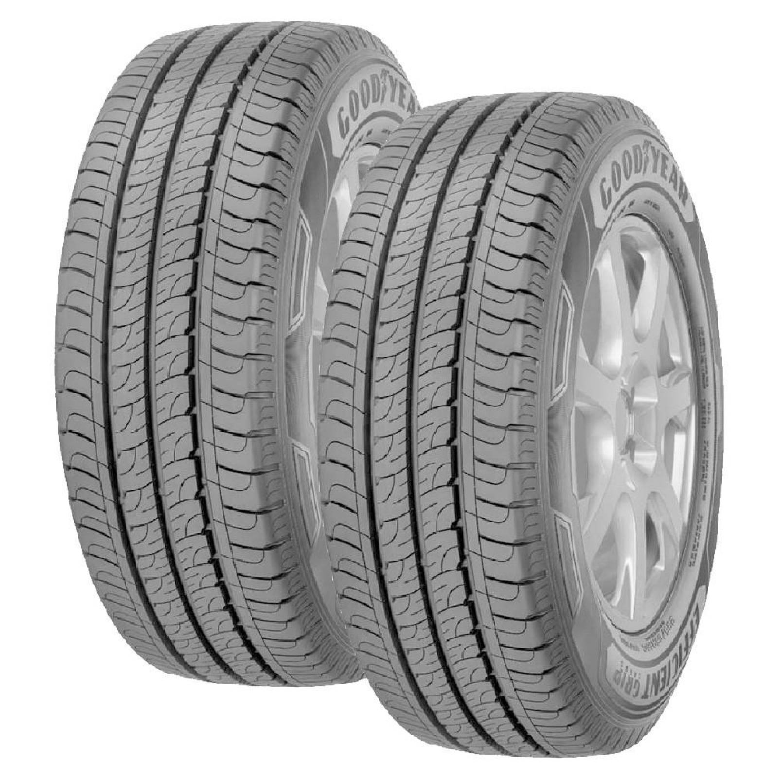 Paquete De 2 Llantas 215/65 R15 Goodyear Efficientgrip Cargo 104/102T 