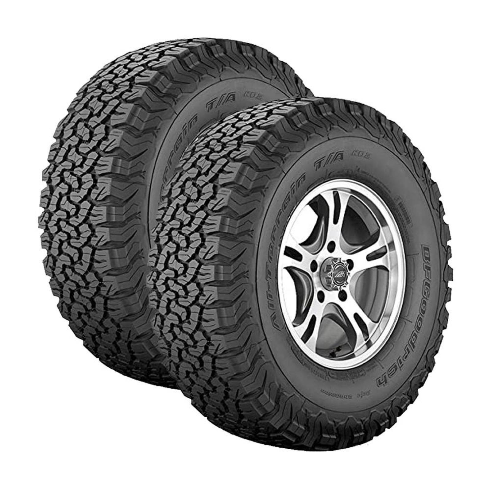 Paquete De 2 Llantas 315/70 R17 Bf Goodrich All Terrain T/A Ko2 121/118S 