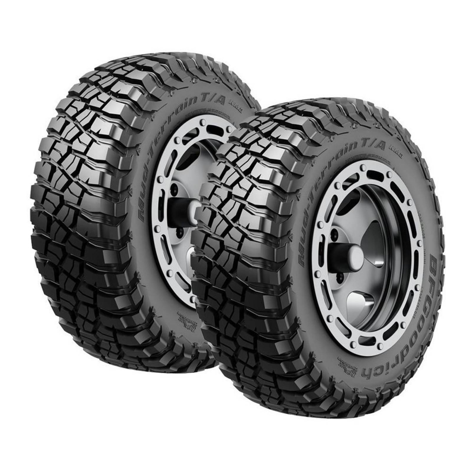 Paquete De 2 Llantas 28x10.00 R14 Bf Goodrich Mud Terrain T/ 