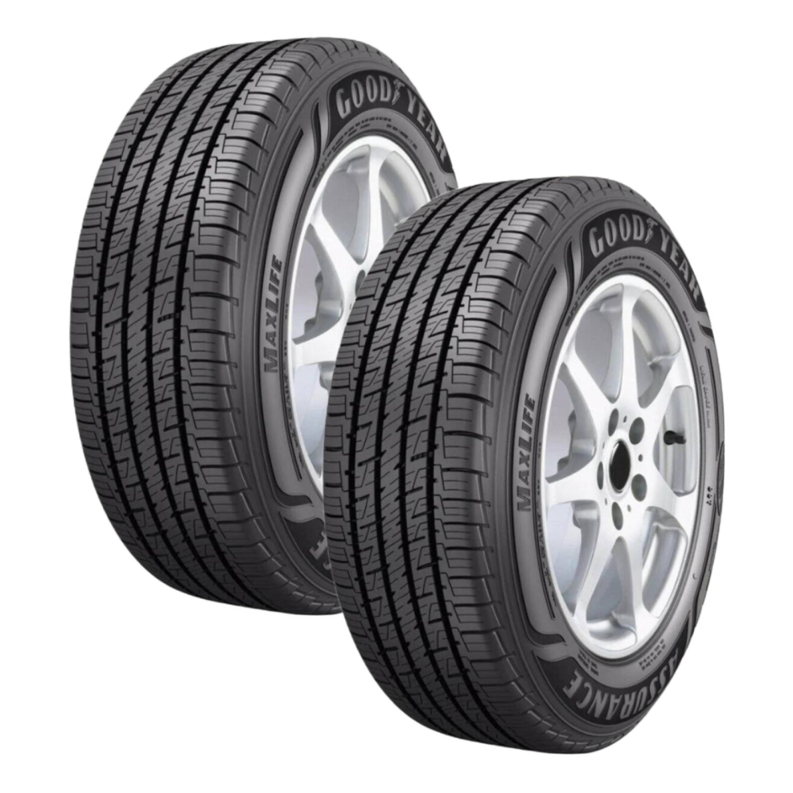 Paquete De 2 Llantas 175/65 R14 Goodyear Assurance Maxlife 86H .