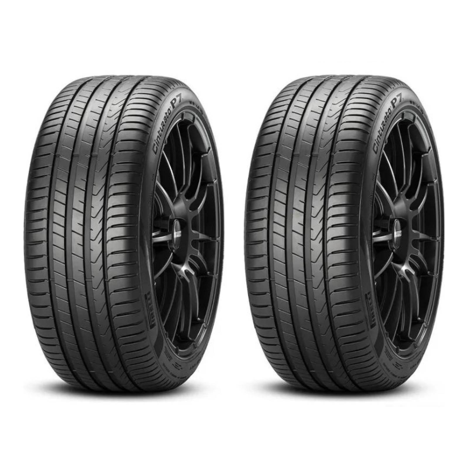Paquete De 2 Llantas 195/55 R16 Pirelli Cinturato P7 (Ks) 91V