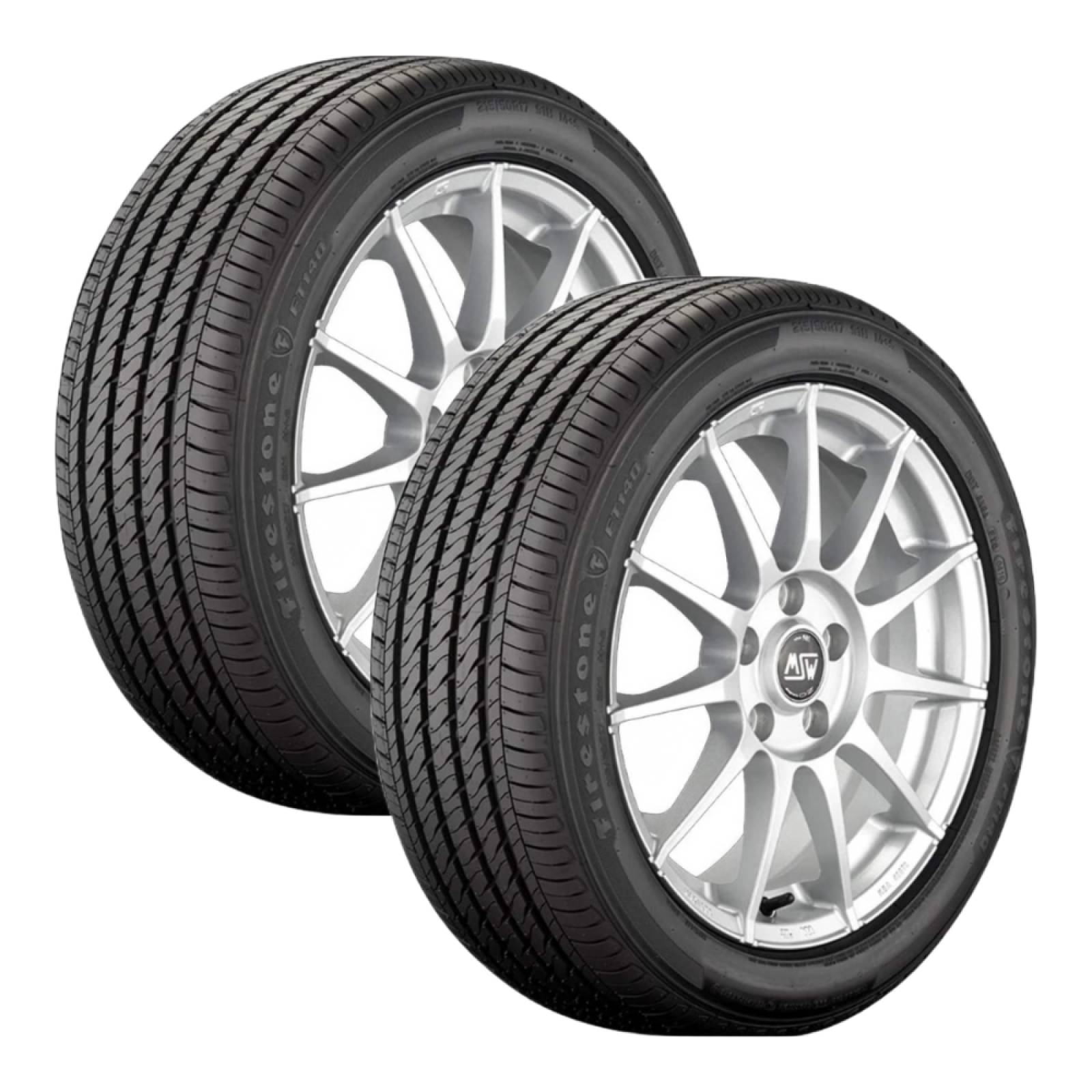 Paquete De 2 Llantas 205/55 R16 Firestone Ft140 91H