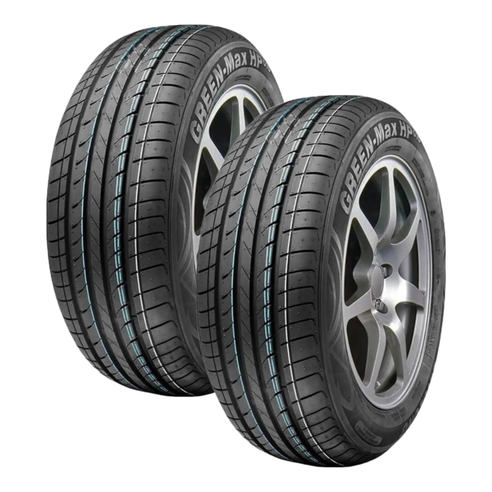 Paquete De 2 Llantas 185/55 R15 Ling Long Green-Max Hp 010 82V