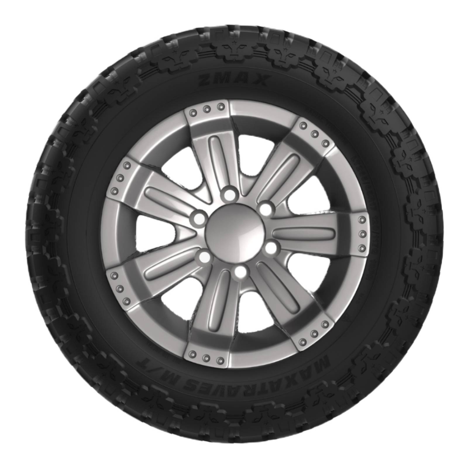 Llanta 33X12.50 R20 Zmax Maxatraves M/T 114Q 