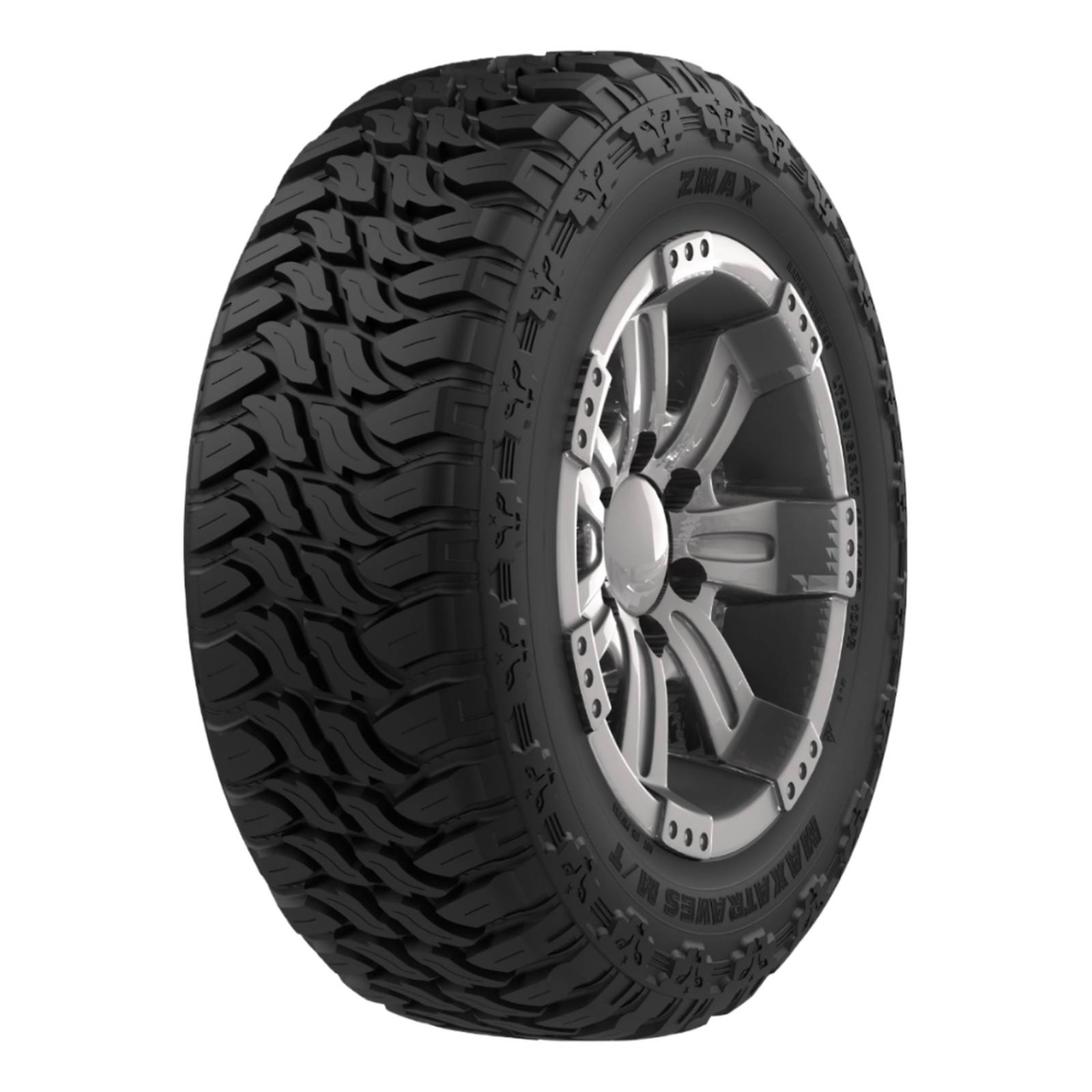 Llanta 35X12.50 R20 Zmax Maxatraves M/T 121Q 