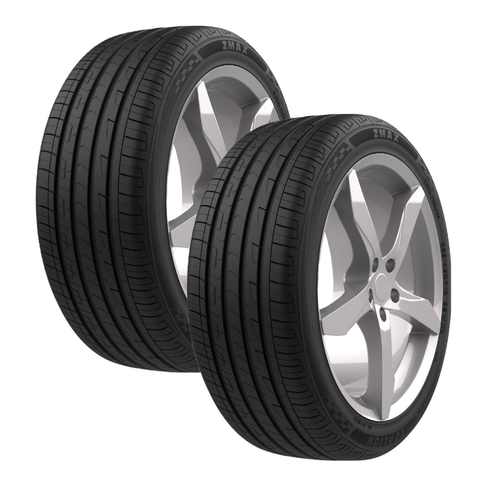 Paquete De 2 Llantas 245/45 R19 Zmax Zealion 102W