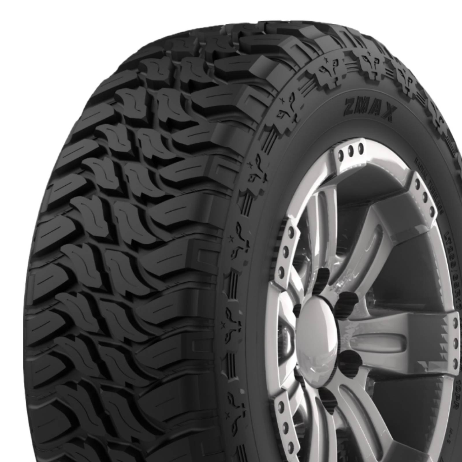 Llanta 35X12.50 R18 Zmax Maxatraves M/T 118Q 