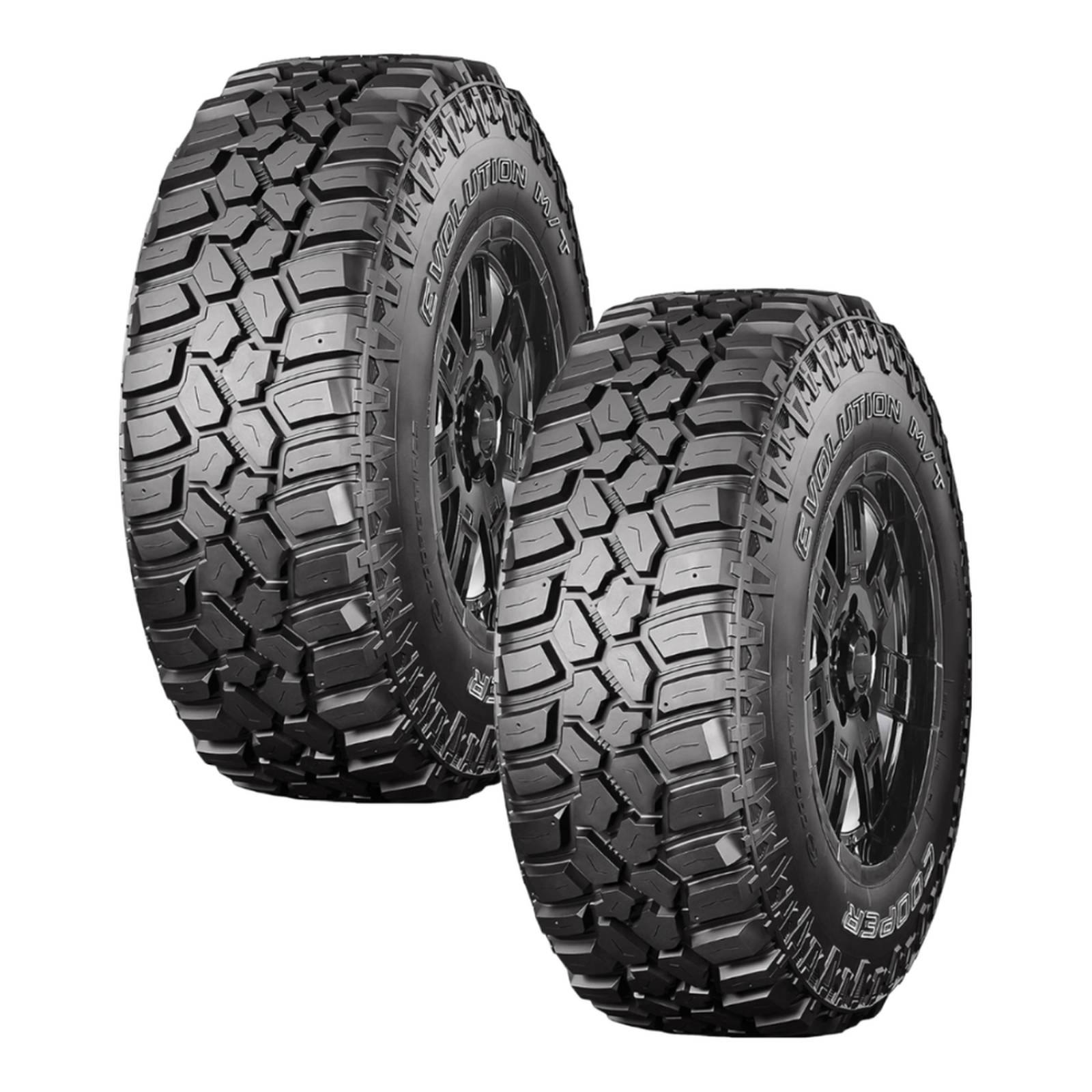 Paquete De 2 Llantas 265/70 R17 Cooper Evolution Mtt Mud 121Q