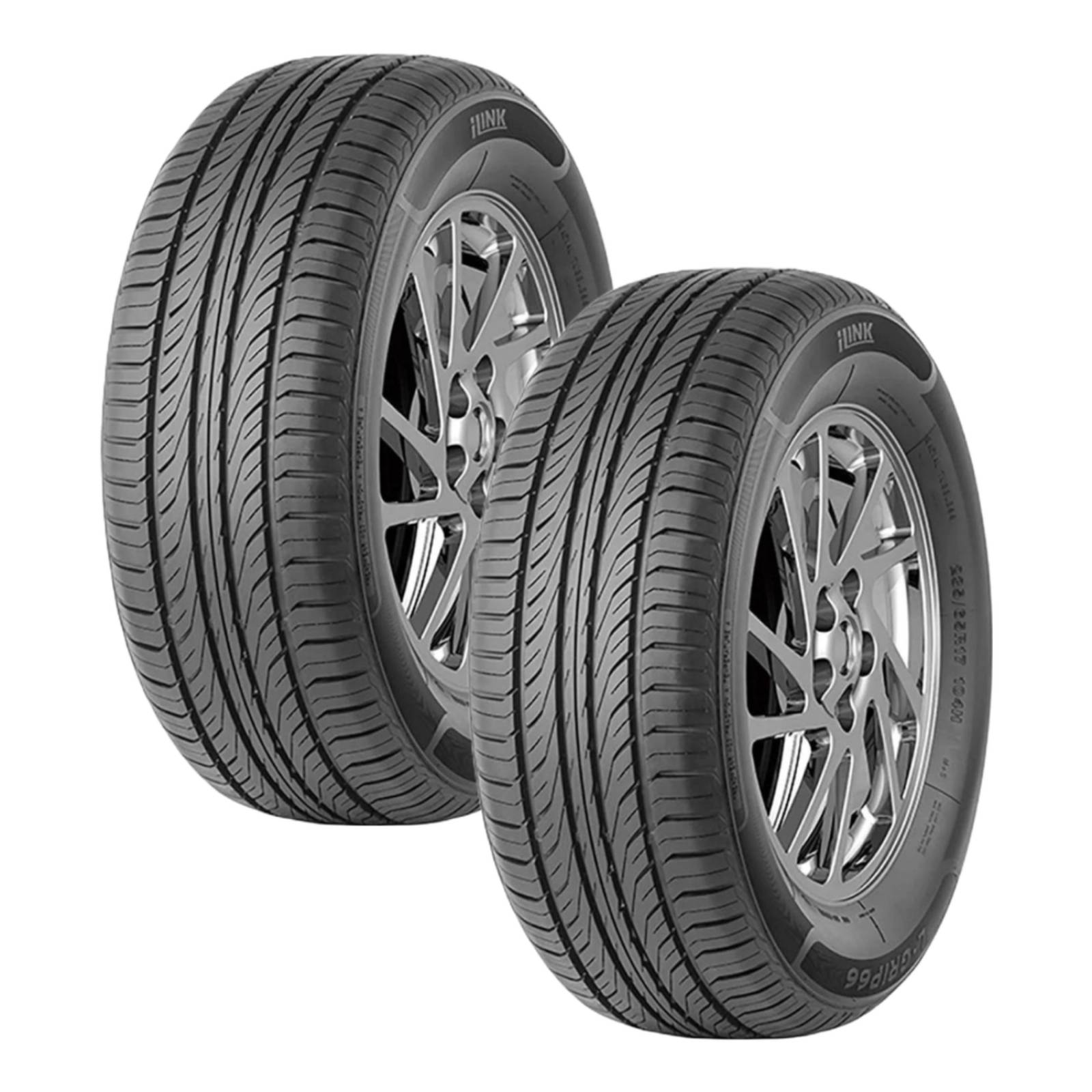 Paquete De 2 Llantas 155/70 R14 Ilink L-Grip66 77T
