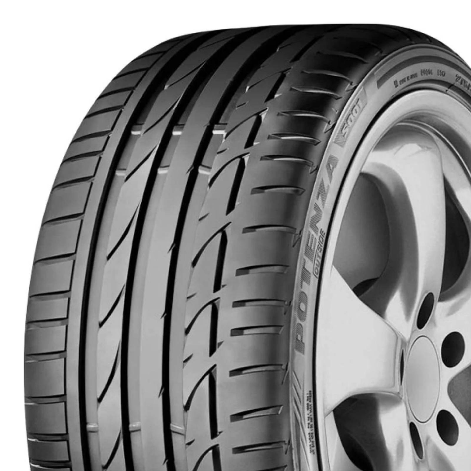 Paquete De 2 Llantas 205/45 R17 Bridgestone Potenza S001 84W 