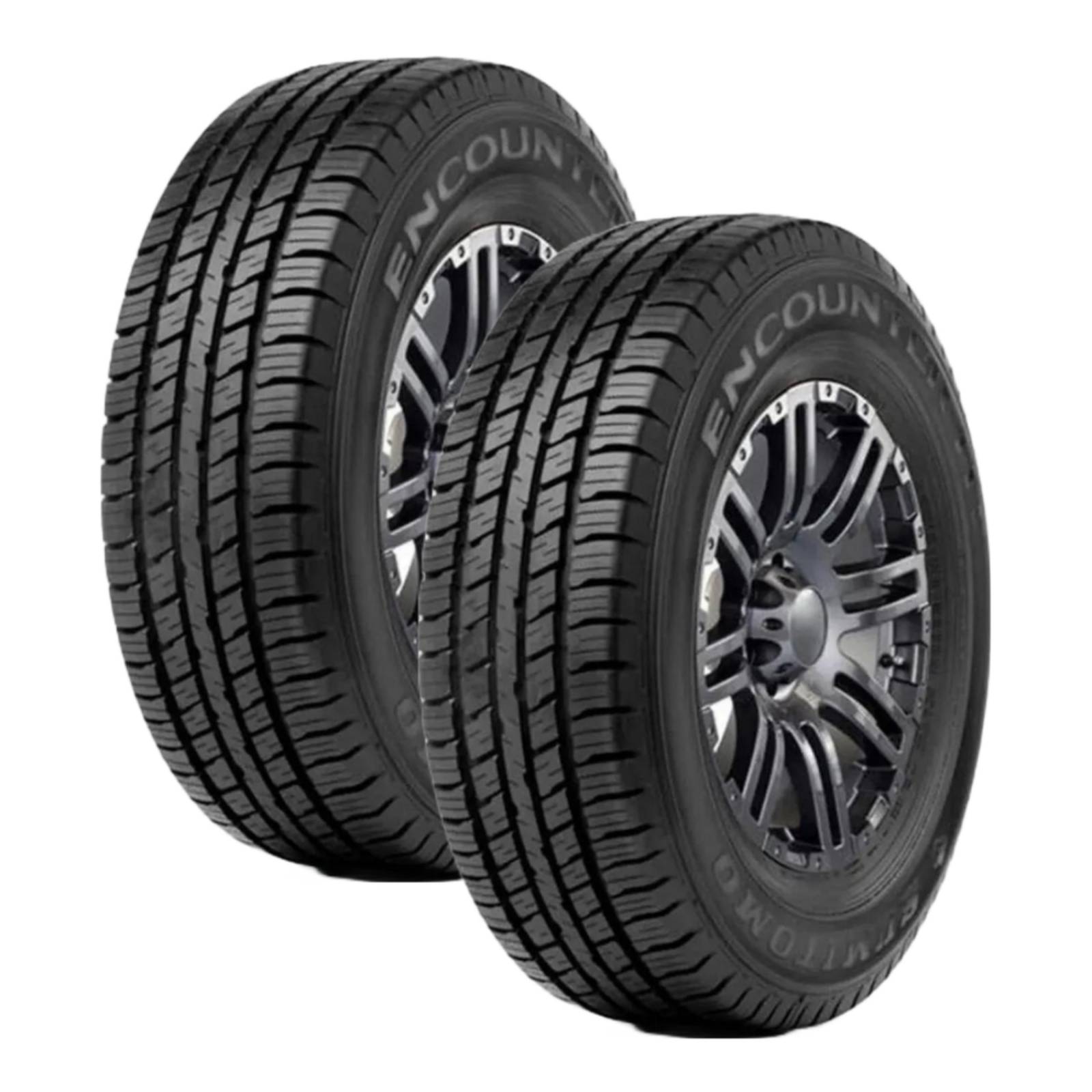 Paquete De 2 Llantas 235/55 R19 Sumitomo Encounter Ht2 101H 