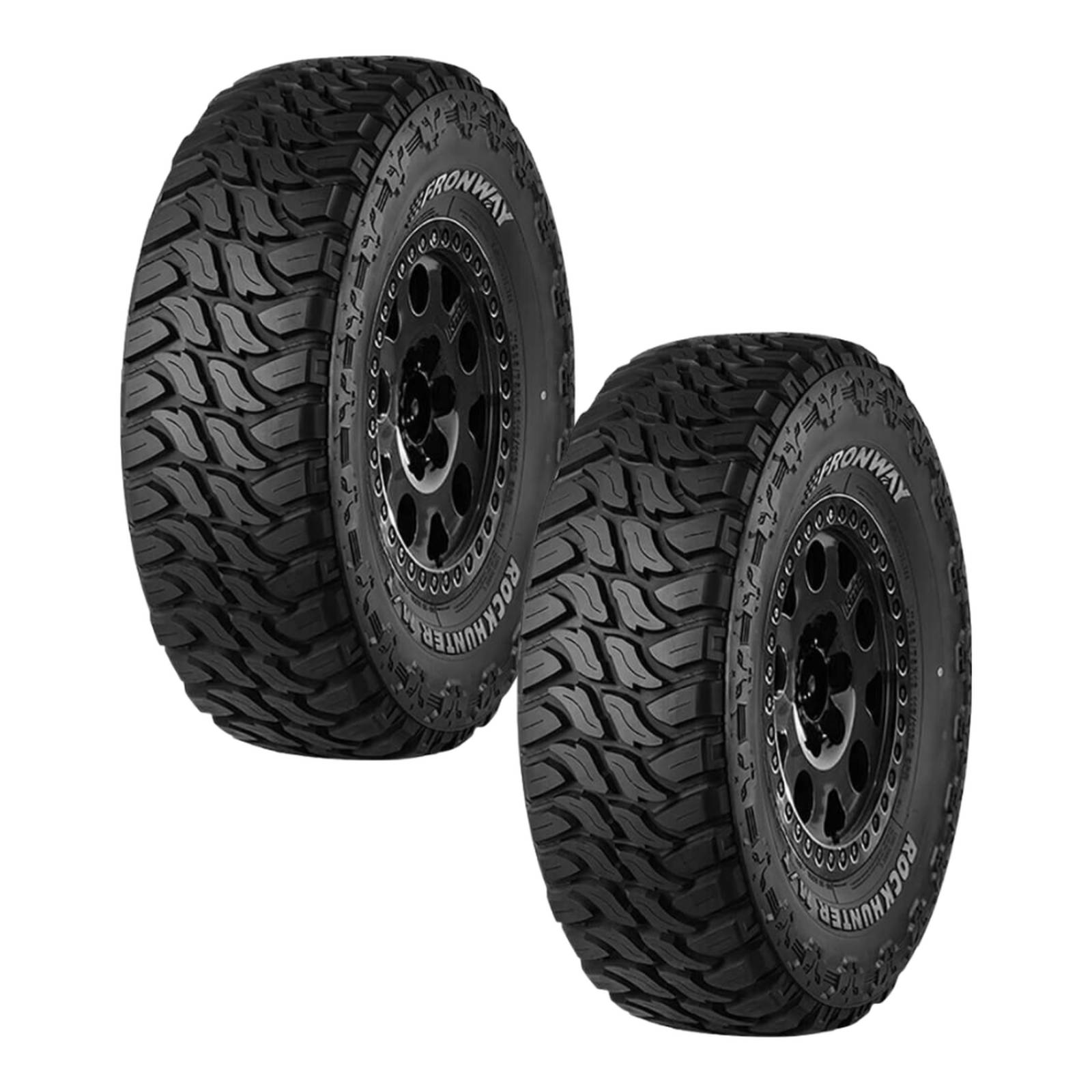 Paquete De 2 Llantas 235/70 R16 Fronway Rockhunter M/T 110/107Q 