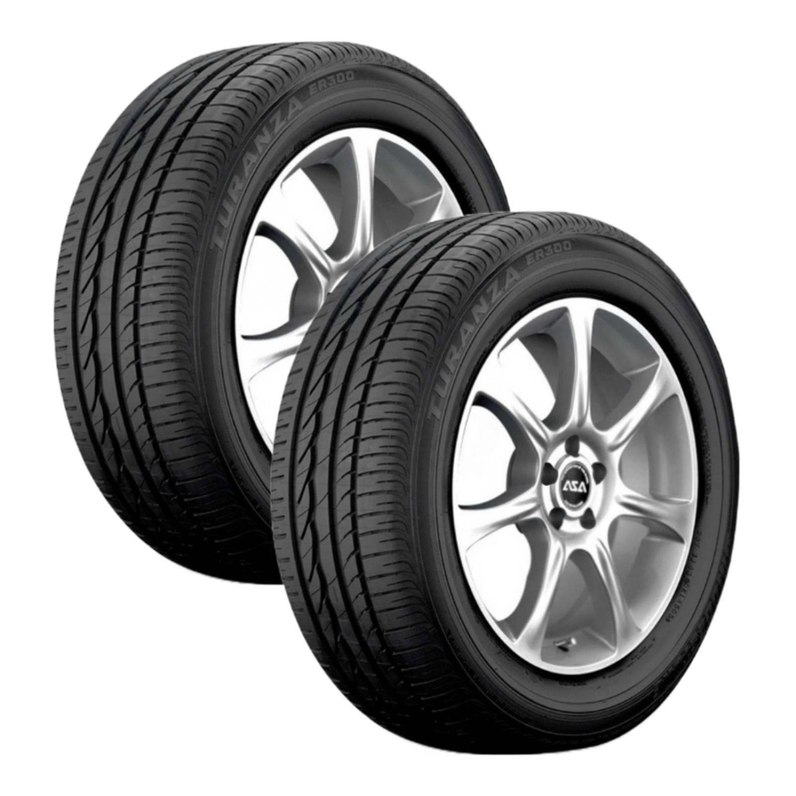 Paquete De 2 Llantas 195/65 R15 Bridgestone Turanza Er300 91V