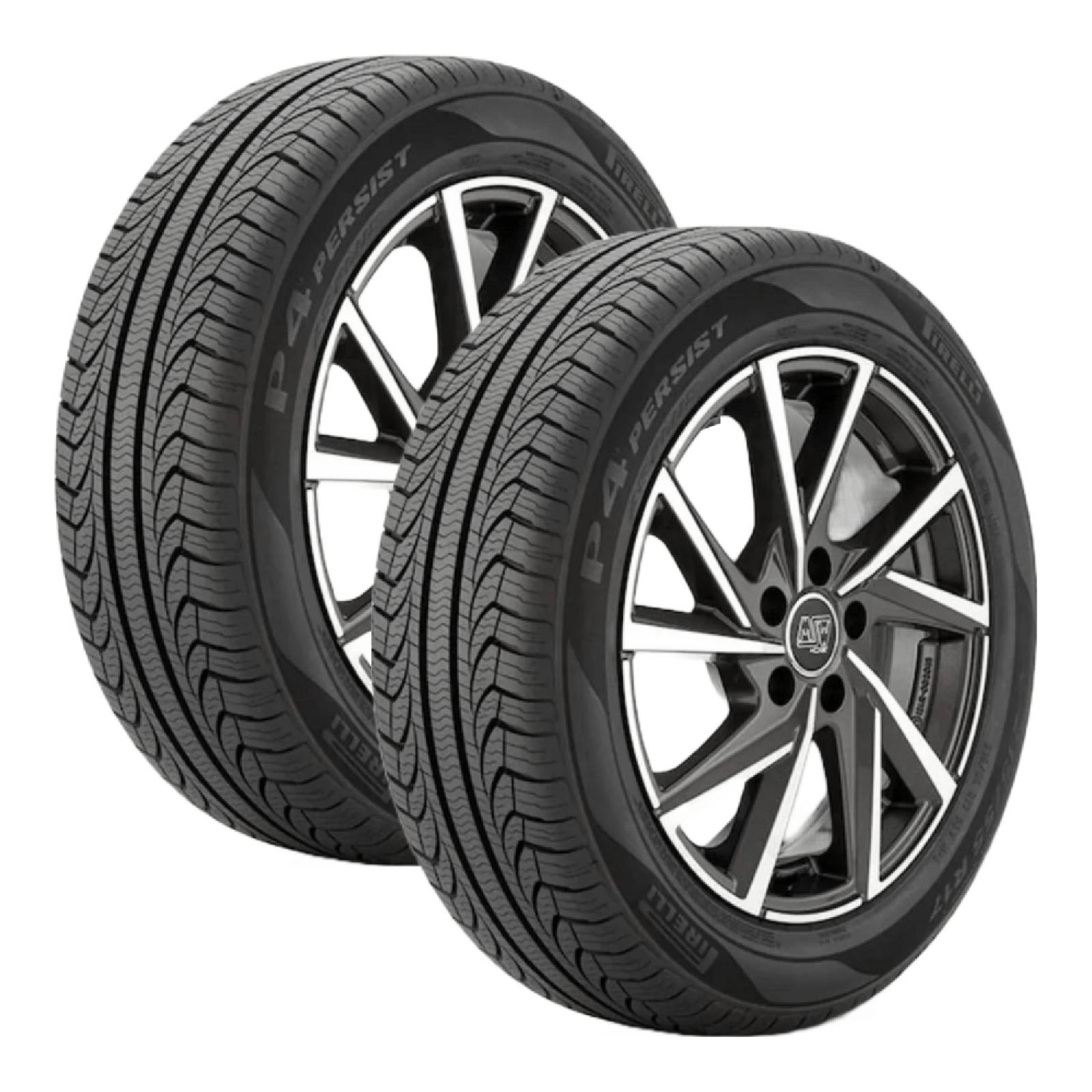 Paquete De 2 Llantas 195/65 R15 Pirelli P4Per+ 91H