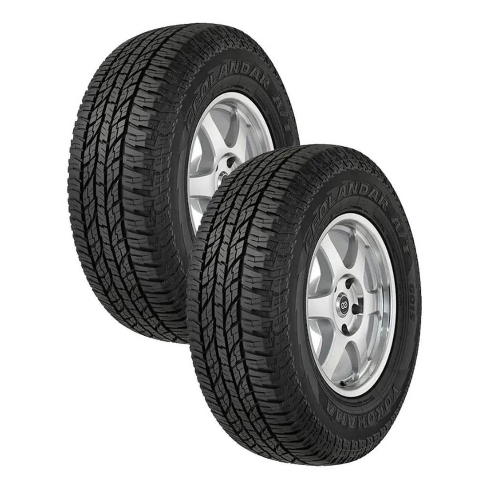 Paquete De 2 Llantas 285/70 R17 Yokohama Geolandar A/T G015 117T 