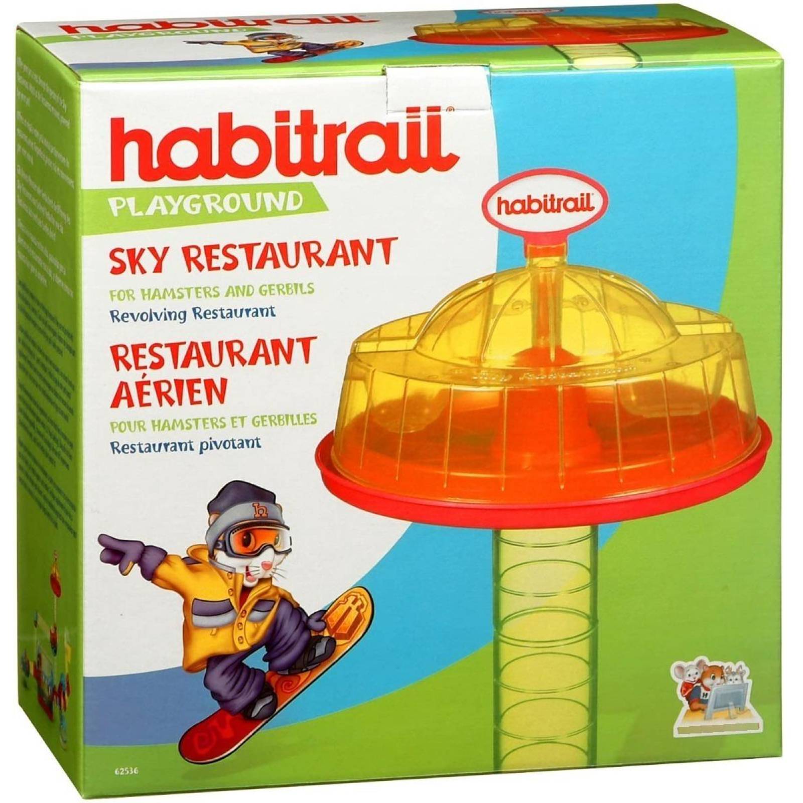 Habitrail Playground Restaurante Para Hamster Sirio Juguete 