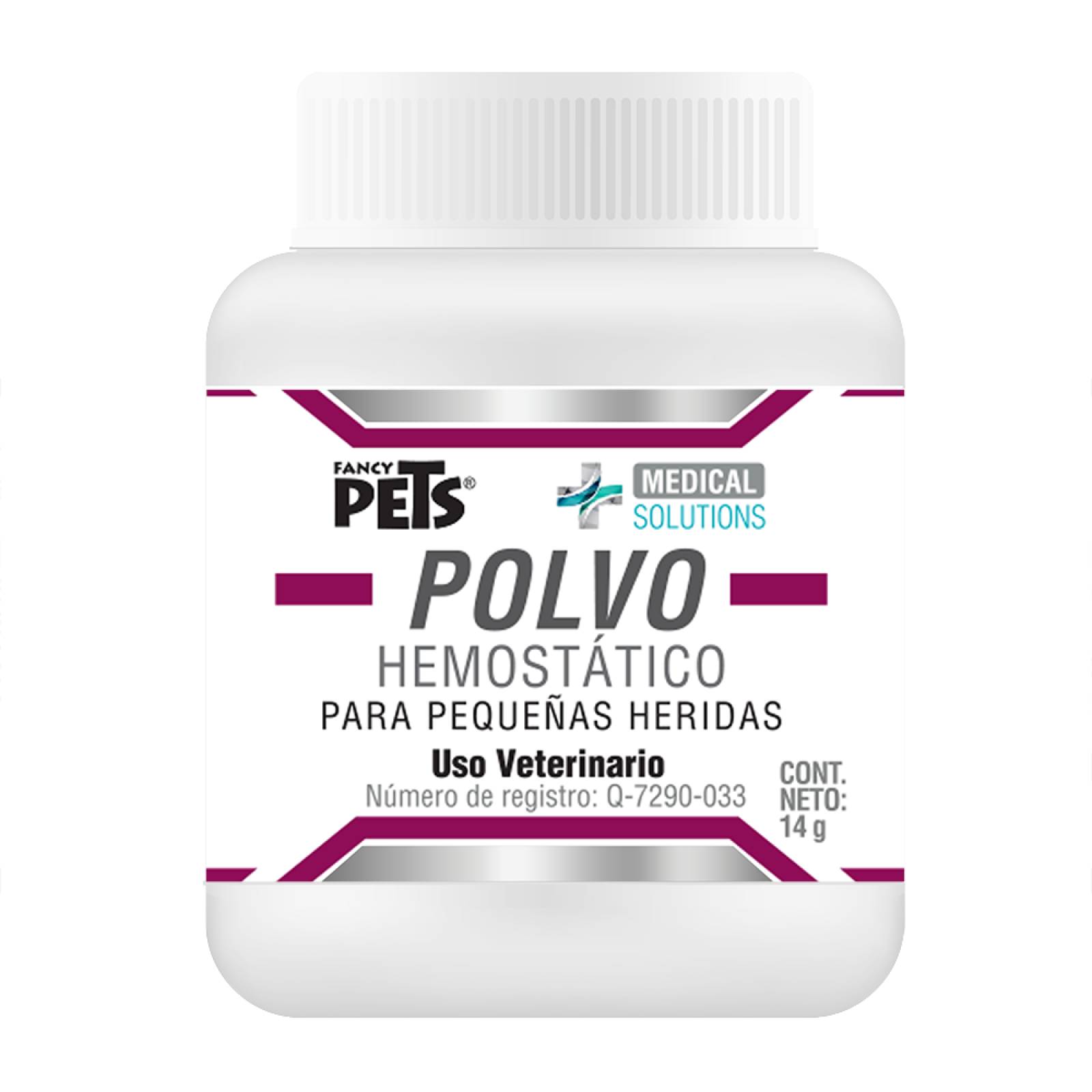 Medical Solutions Polvo heridas sangre Perros Gatos Roedores 