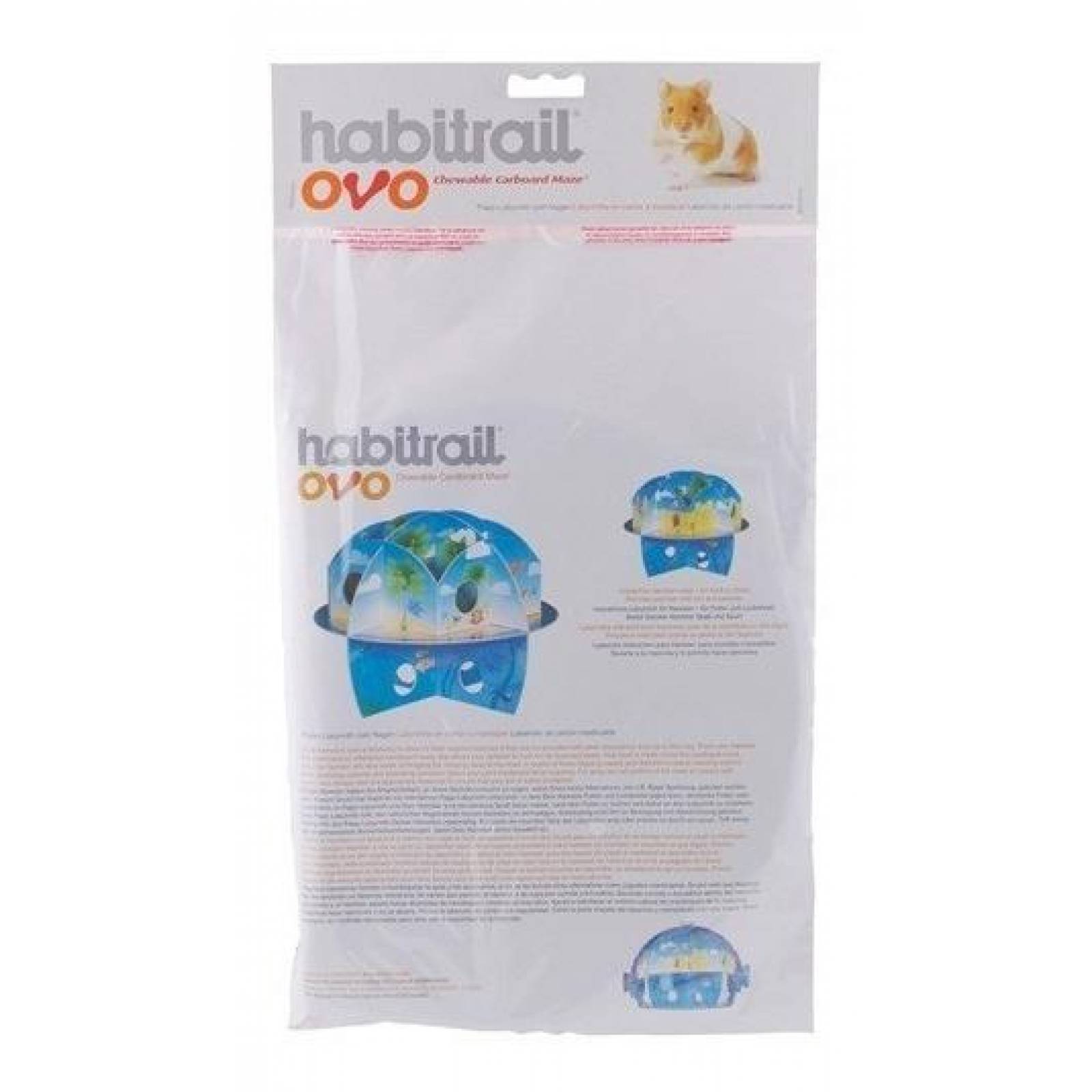 Habitrail Ovo Interactivo Cartón Hamster Hagen Paisajes
