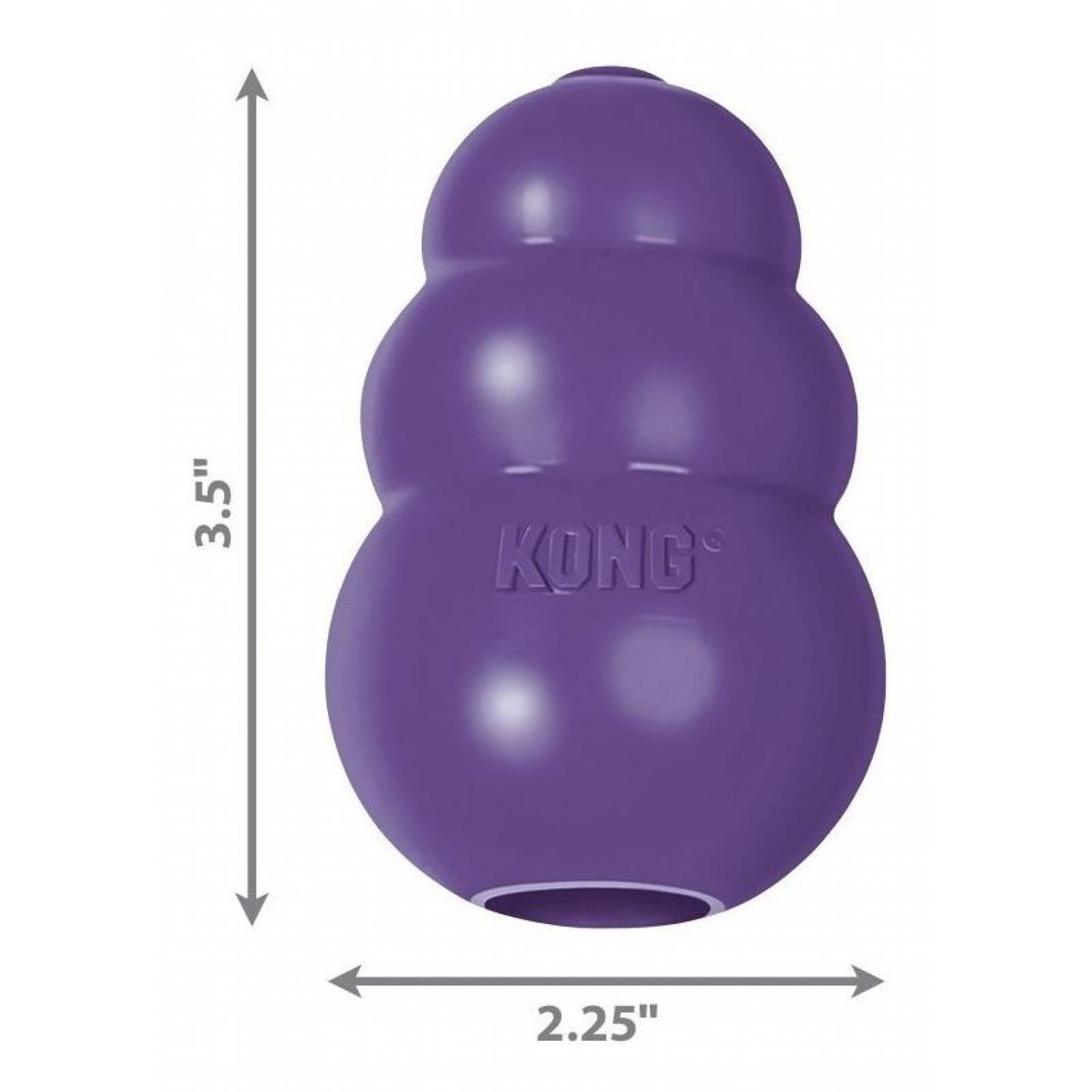 Juguete Para Perros Kong Senior Rellenable Mediano 