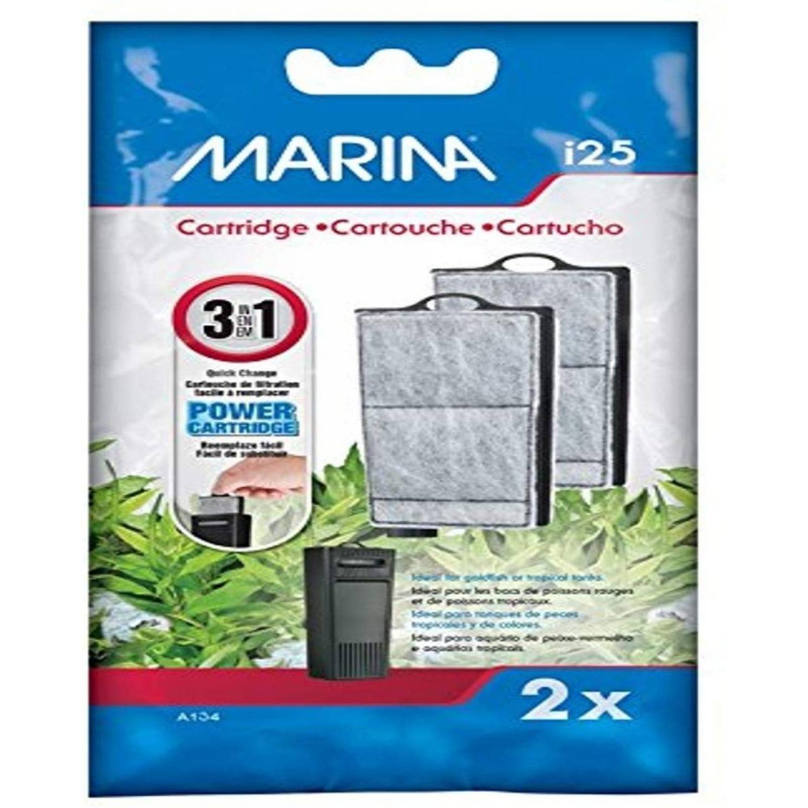 Repuesto Cartucho De Carbón Y Zeolita Para Filtro Marina I25 