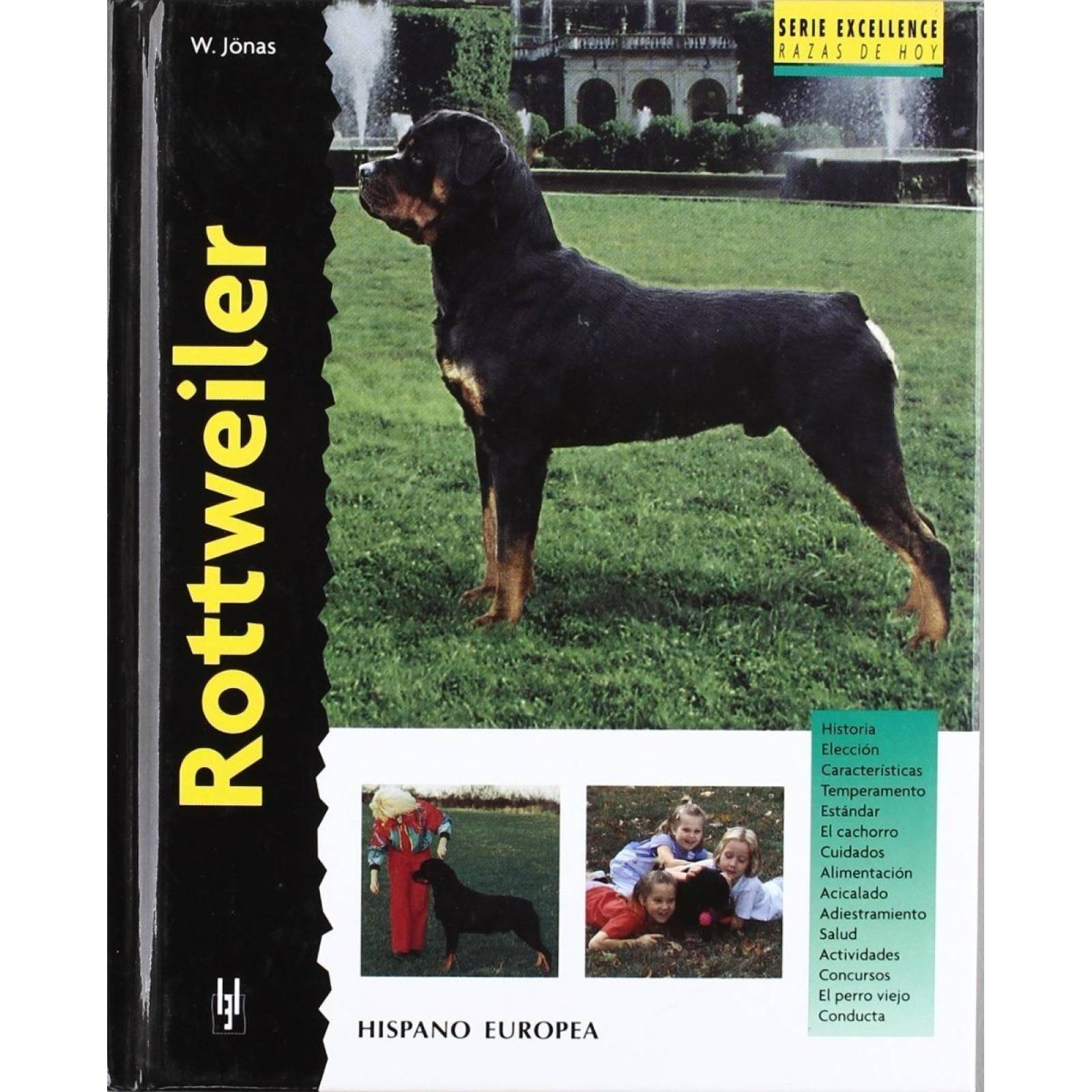 Libro De Raza Excellence Tapa Dura Rottweiler 
