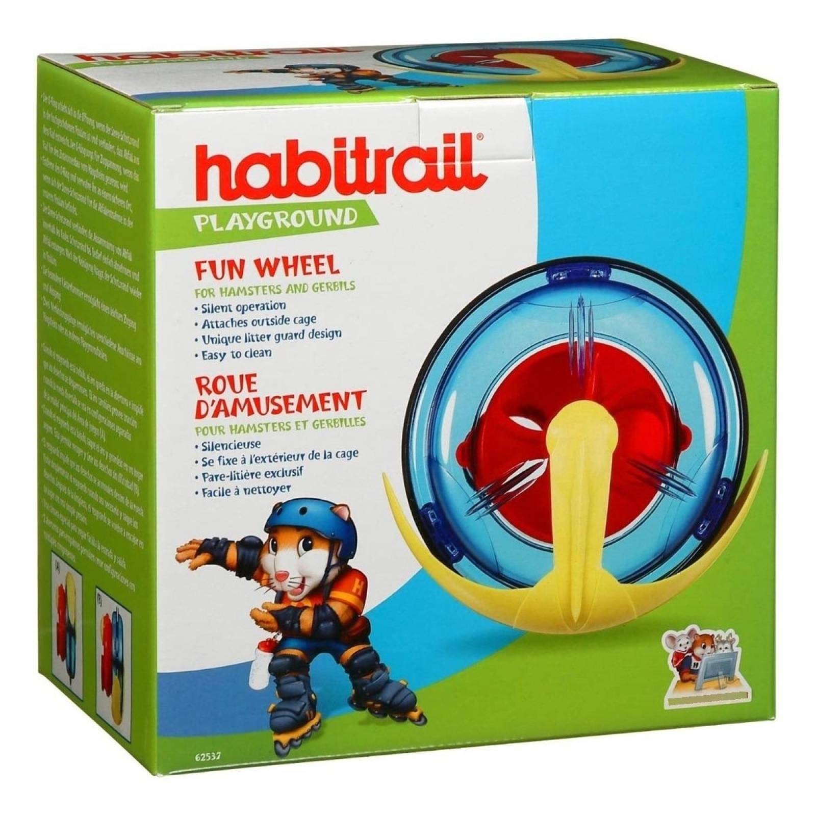 Habitrail Playground Rueda Ejercicio Hamster Sirio Juguete