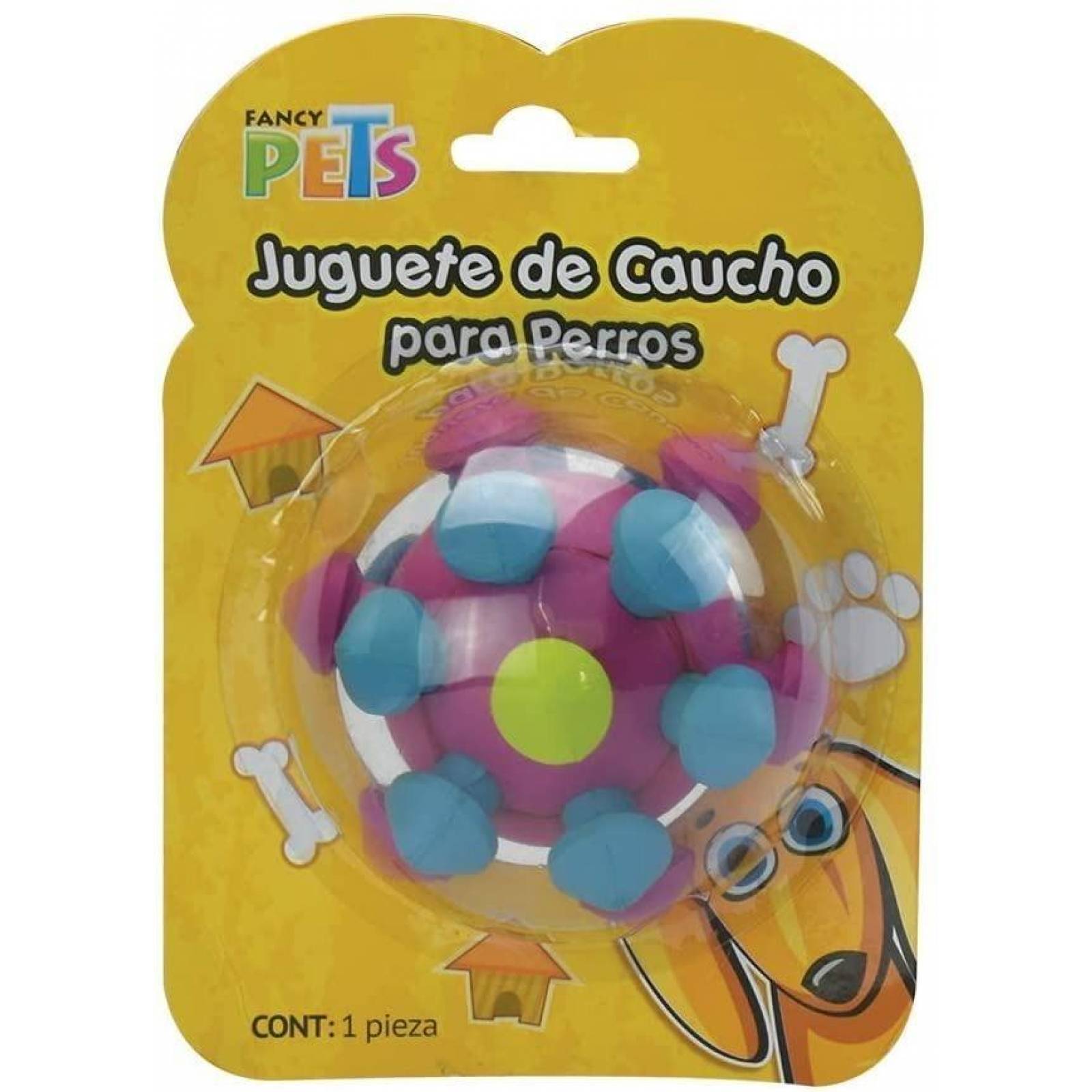 Fancy Pets Juguete Para Perro Bola Loca 10.5 Cm