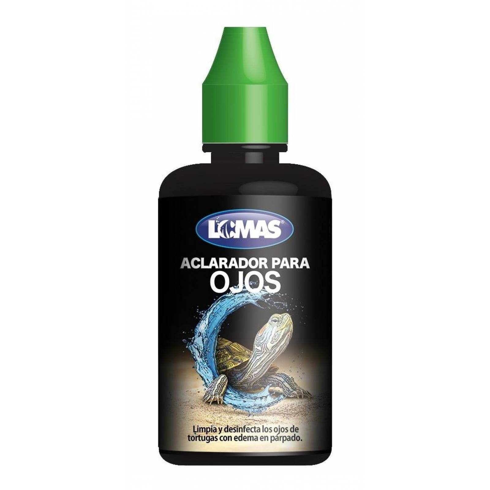 Aclarador De Ojos Para Tortugas 30 Ml Limpia Y Desinfecta 