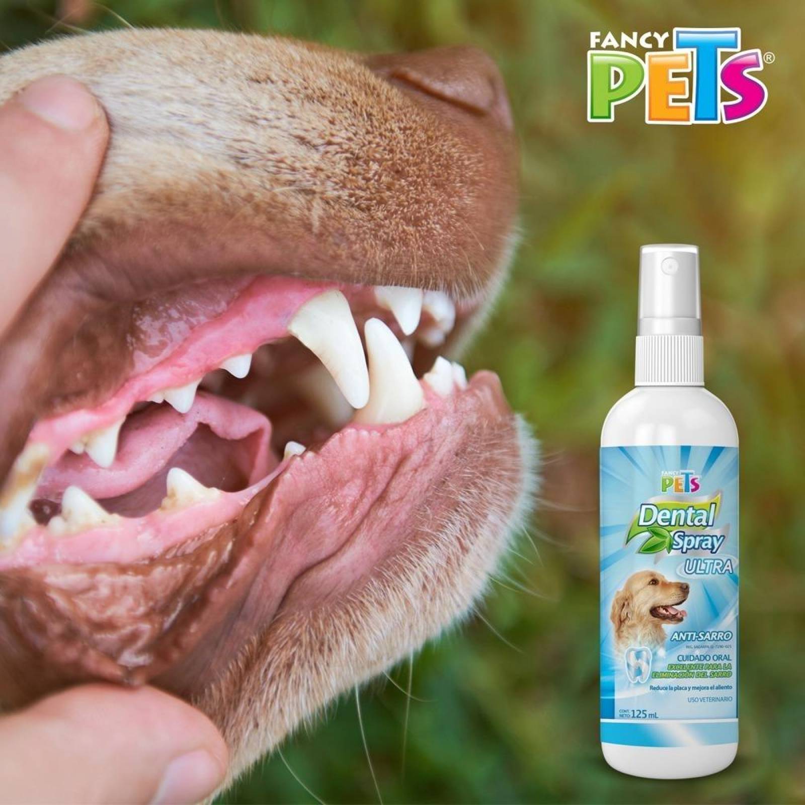 Fancy Pets Spray Dental Ultra perro antisarro y placa dental 