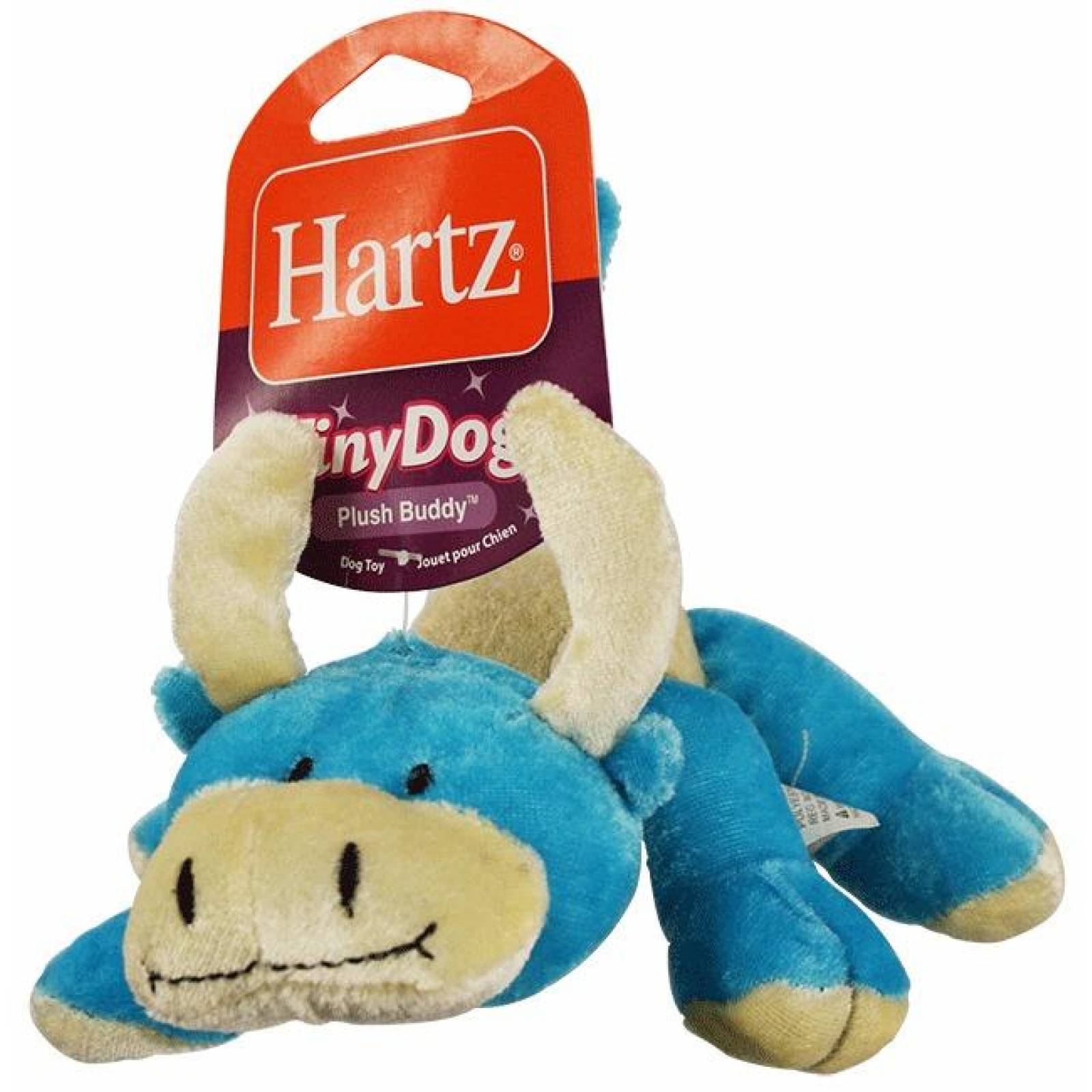 Juguete Perro Tiny Dog Plush Buddy Hartz Peluche Con Pelota