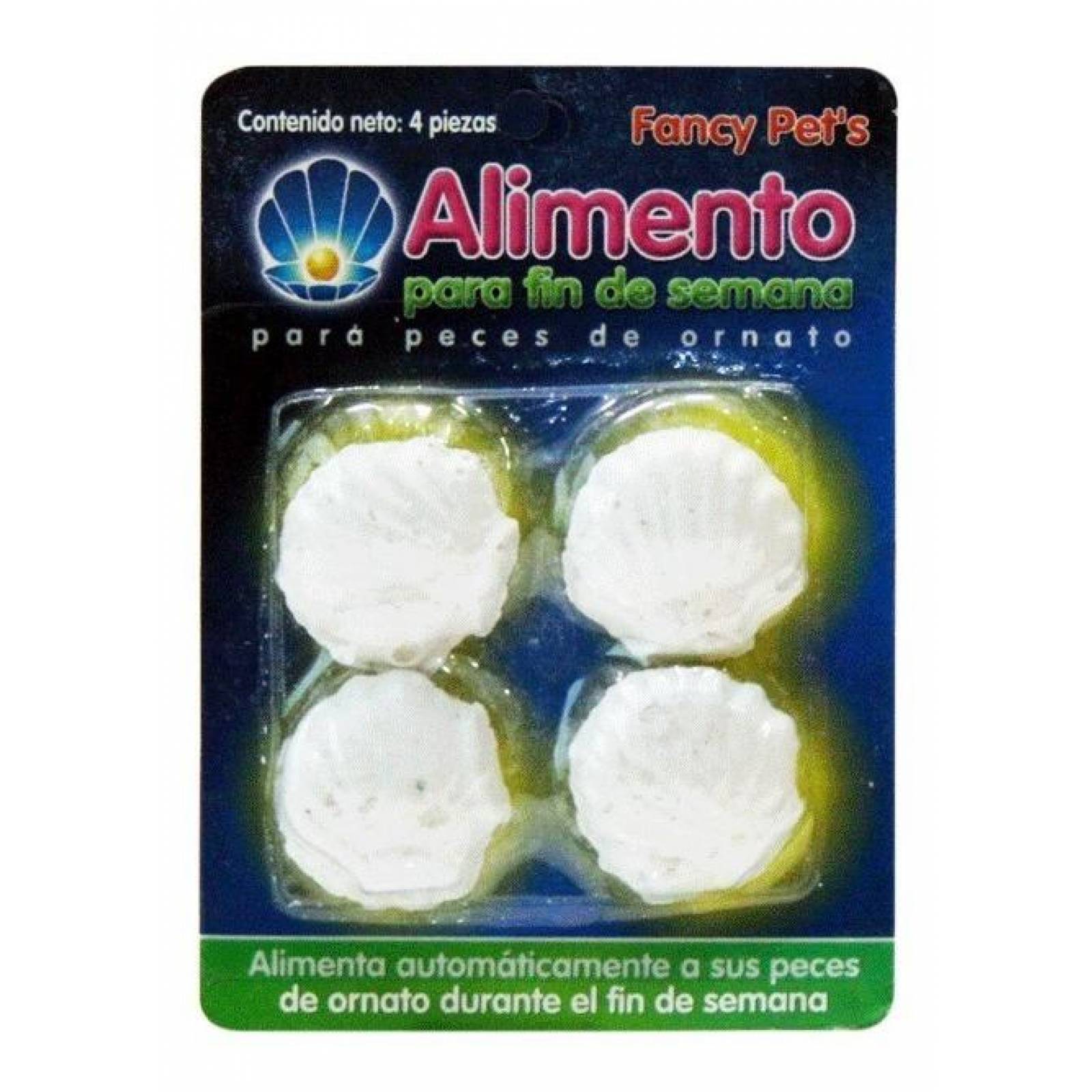Comida Para Peces Moly Fin De Semana - 5 Pastillas, Alimentación Automática 48h