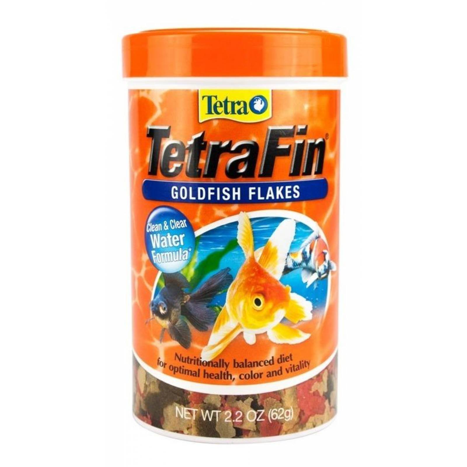 Tetra Alimento Peces Tetrafin Goldfish japones Flakes 62G 