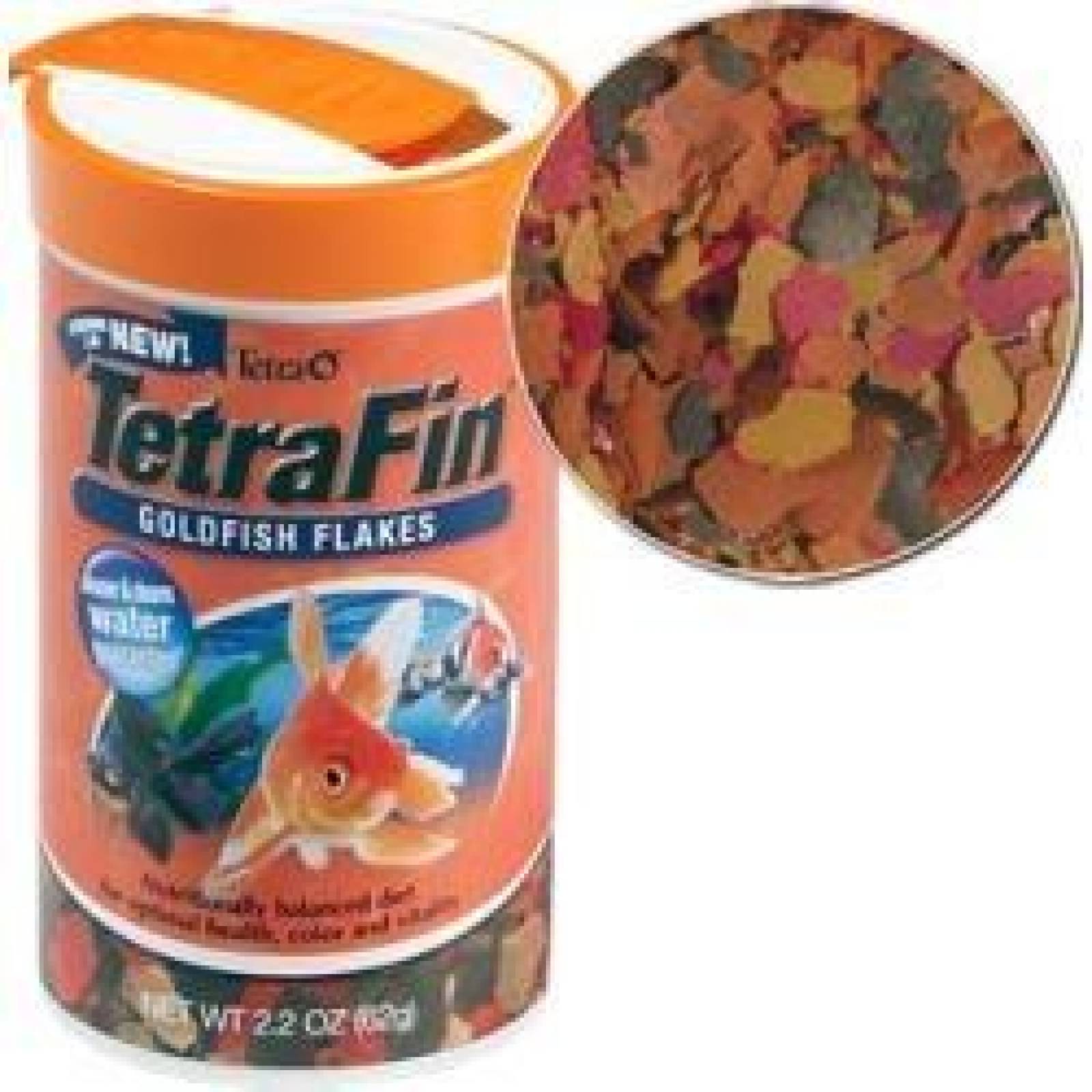 Tetra Alimento Peces Tetrafin Goldfish japones Flakes 62G 