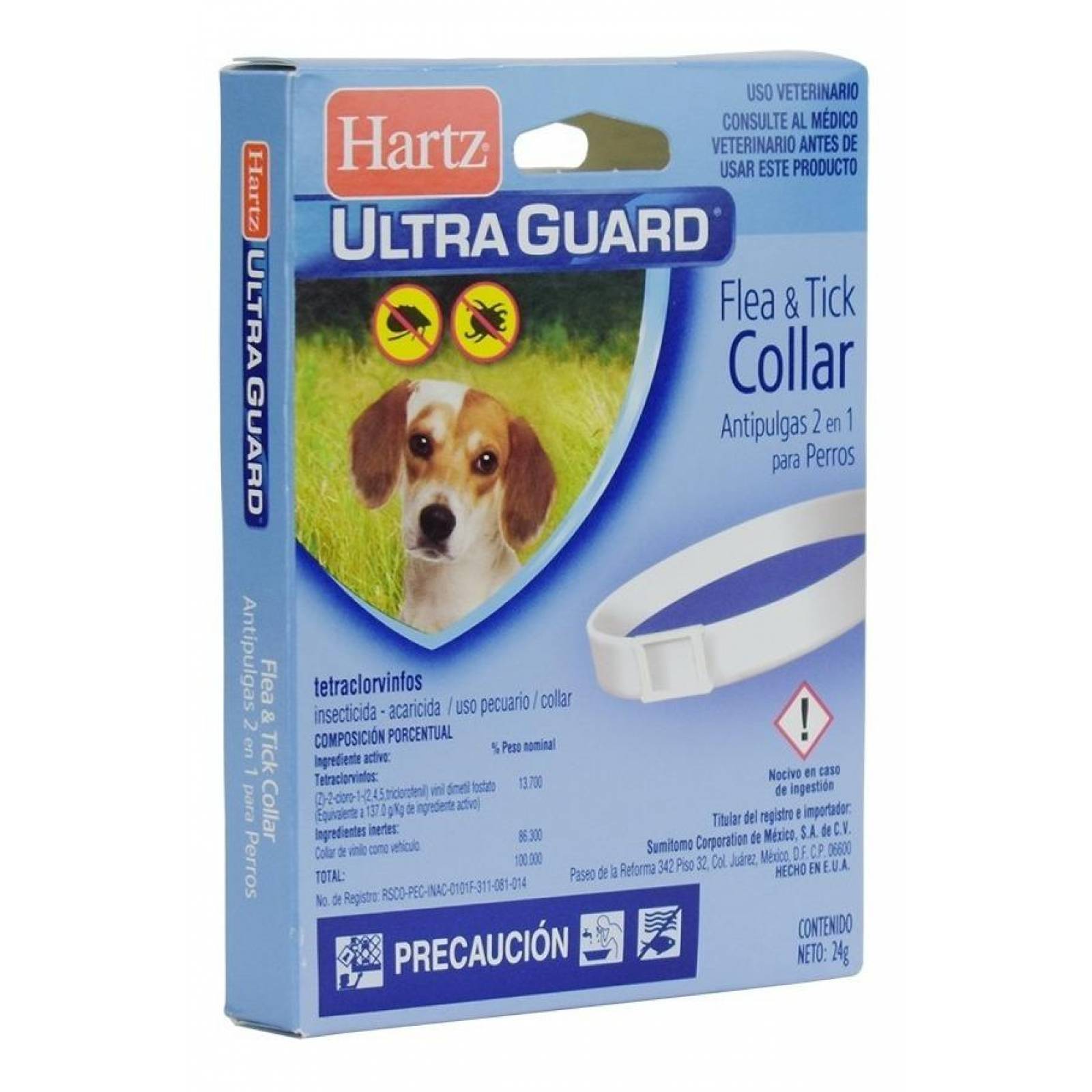 Collar Antipulgas Para Perro Elimina Pulgas Y Garrapatas 