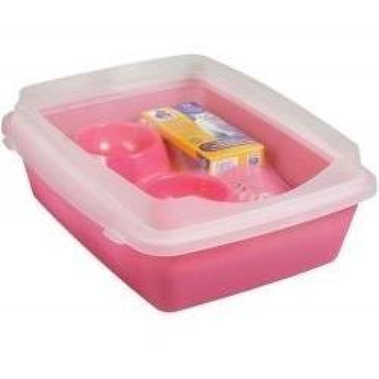 Kit Arenero Incluye plato Bolsas Y Pala Petmate 47x38x17 