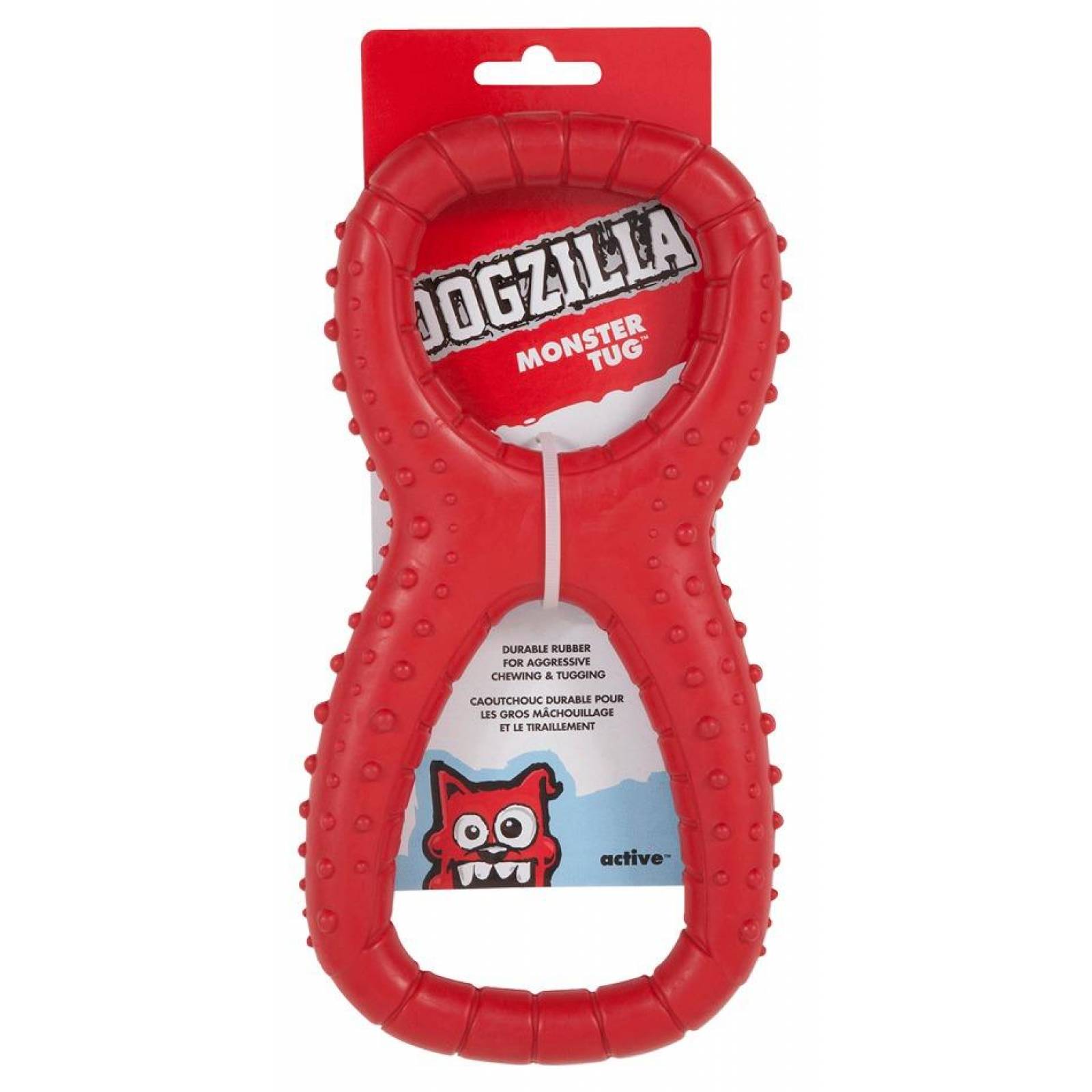Juguete Para Perro Dogzilla Monster Tug Jaladera 