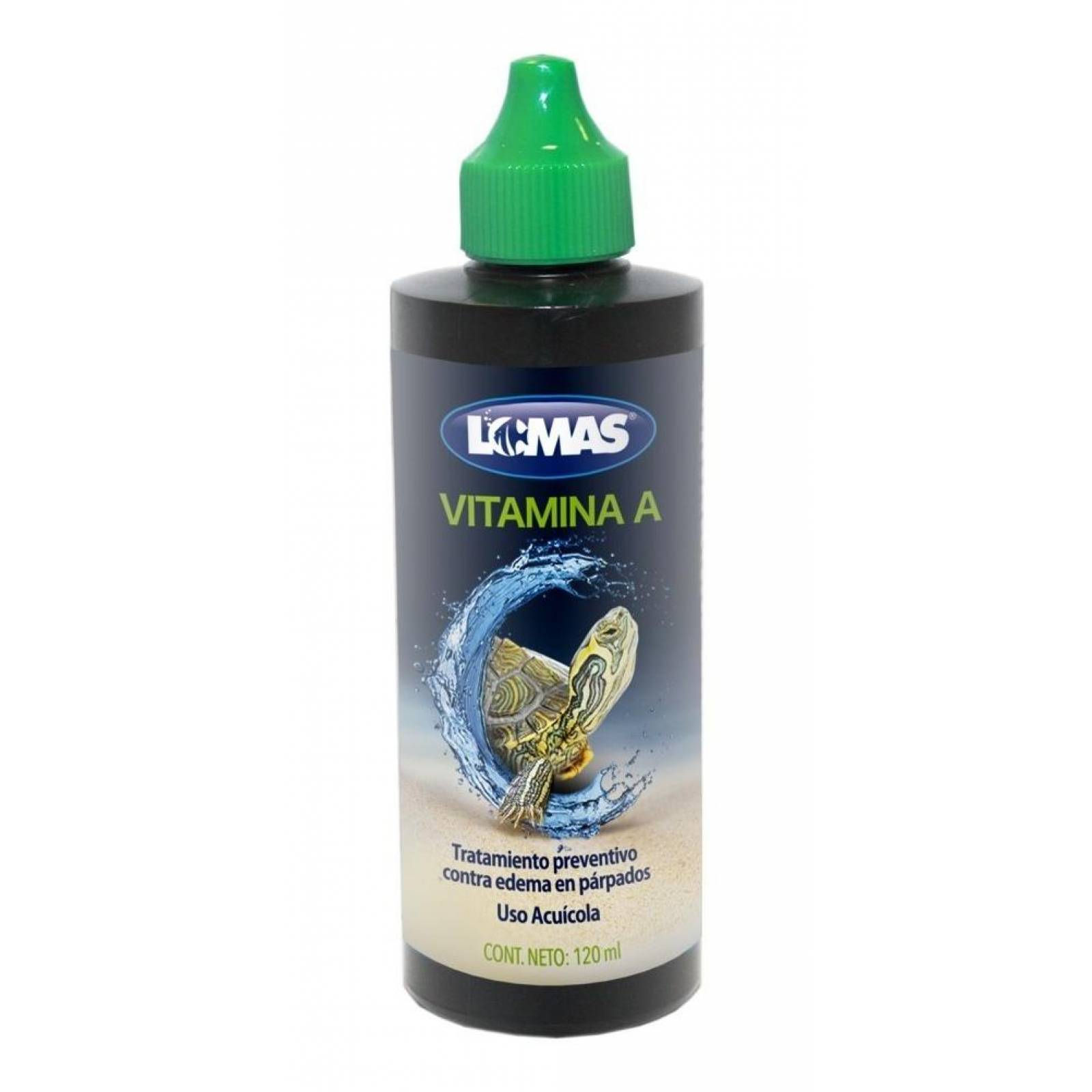 LOMAS Tratamiento Vitamina A Para Tortugas De 120 Ml/ 4 Oz. 