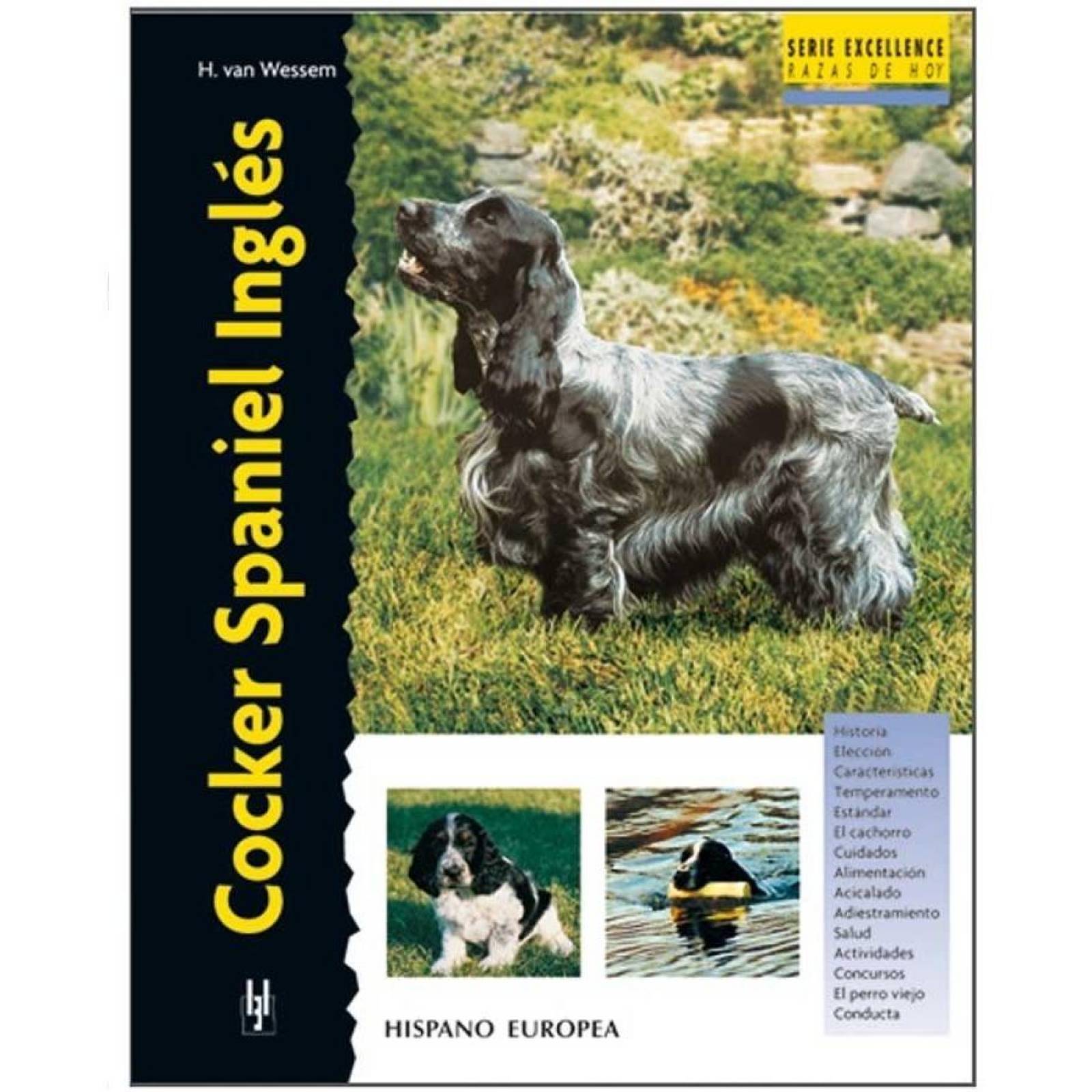 Libro De Raza Excellence Tapa Dura Cocker Spaniel Inglés