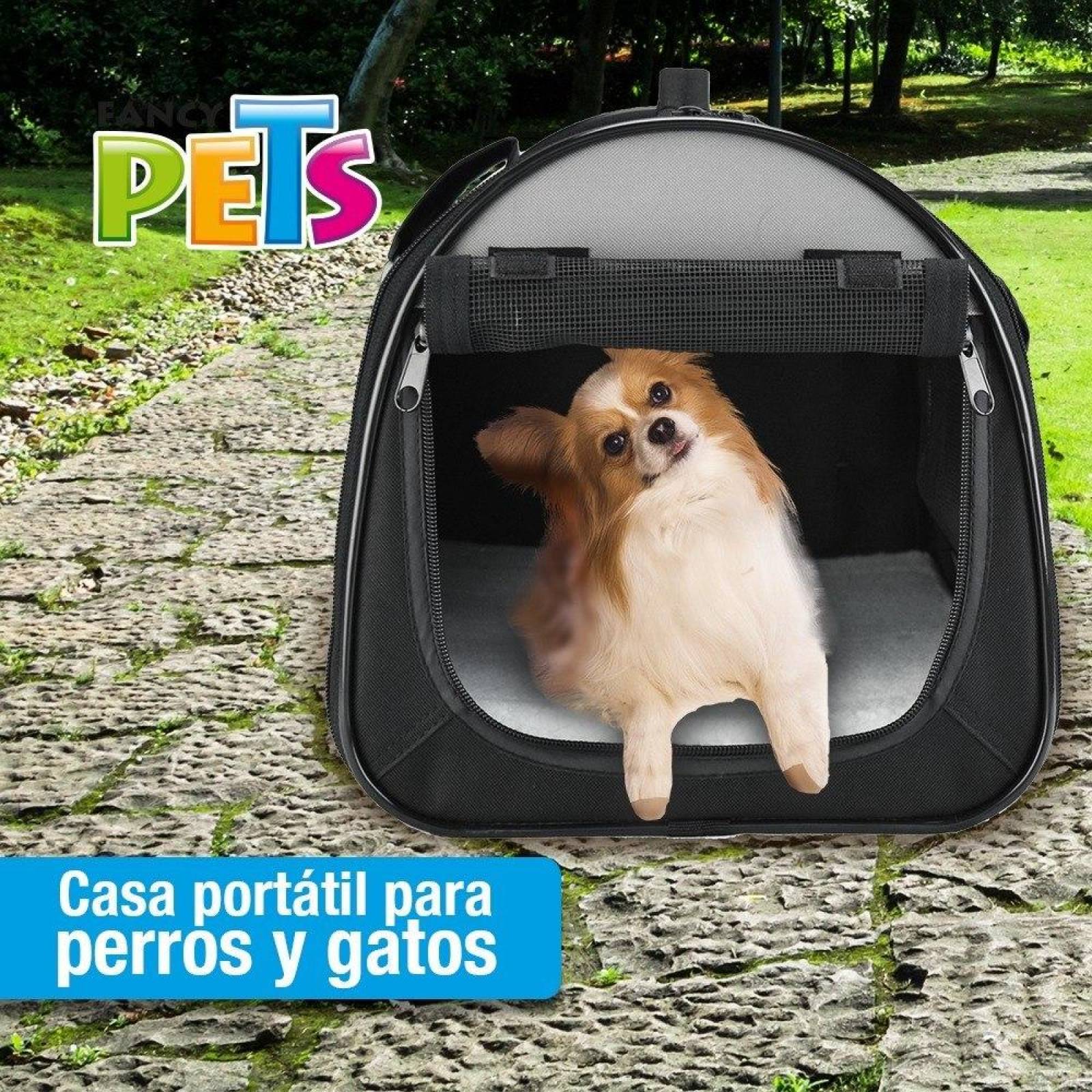 Fancy Pets casa portátil de tela extrachica perro y gato 